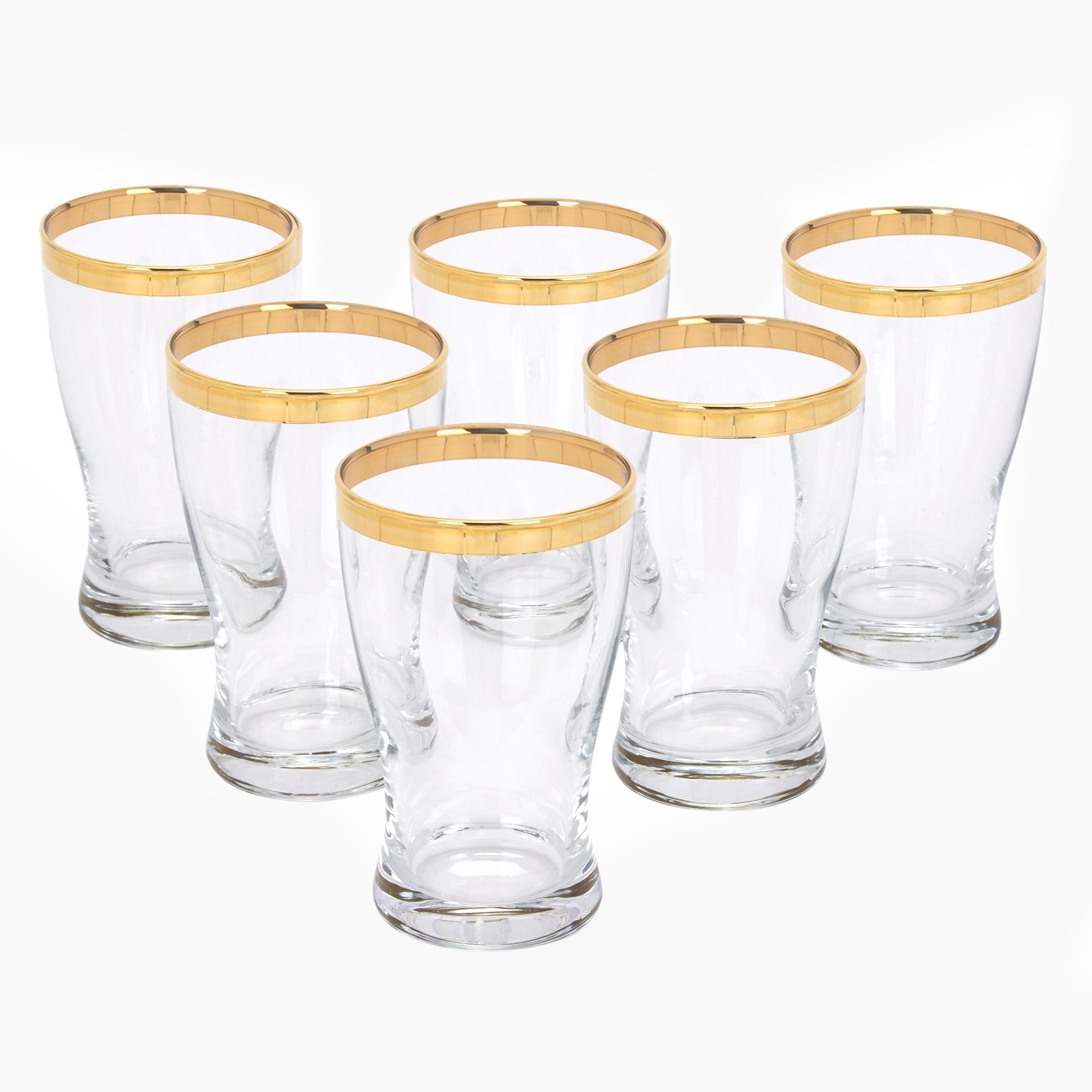 كوب بحواف ميتاليك باريل - طقم من 6 قطع-hbxhomeware-hbxkitchen-image-1