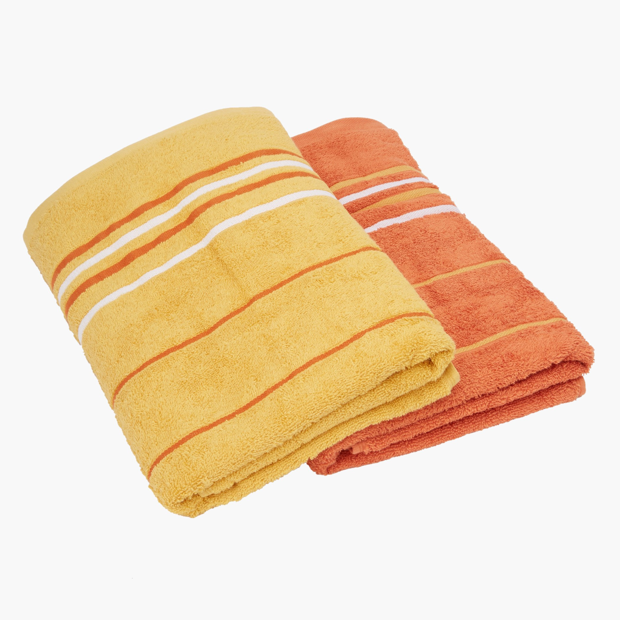 طقم مناشف حمام قطعتين إليمنتري-hbxbathroom-bathroomtextiles-image-1