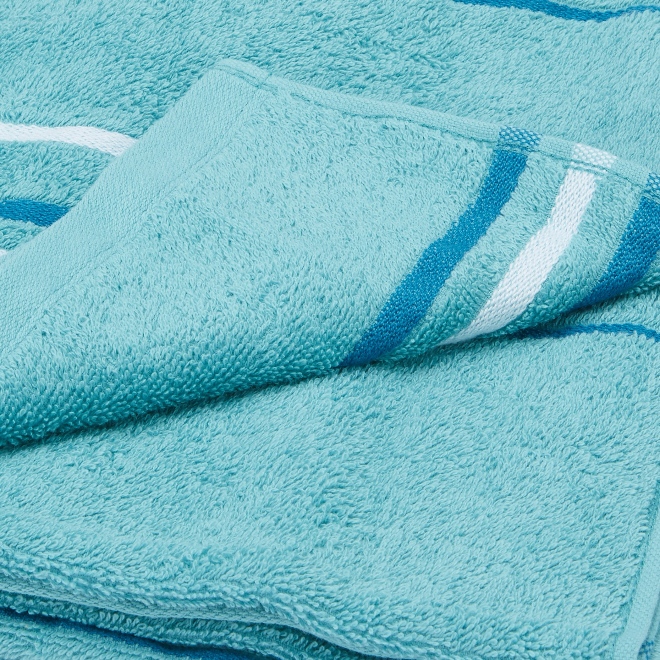 طقم مناشف حمام مقلّمة إليمينتري من قطعتين-hbxbathroom-bathroomtextiles-image-4