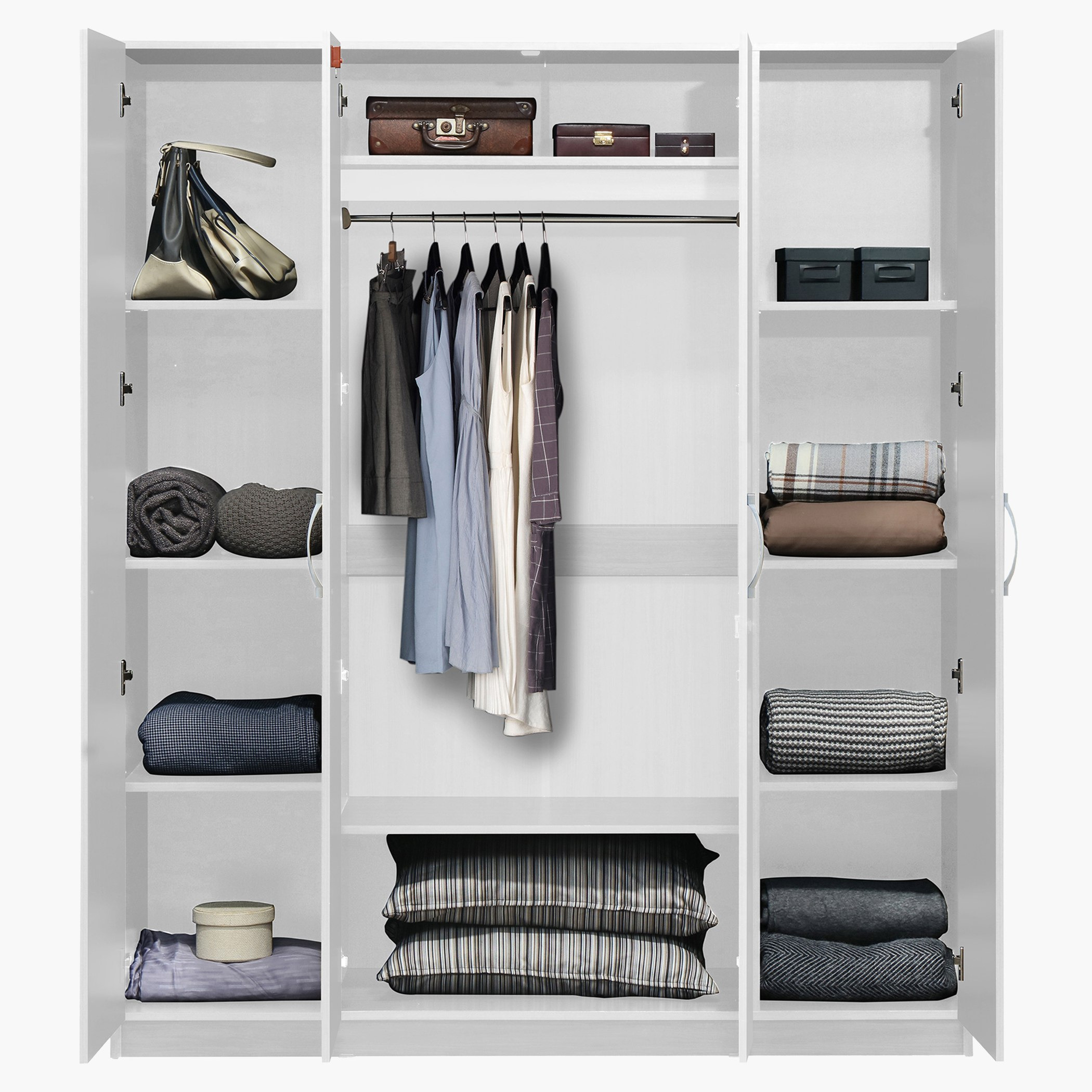خزانة ملابس بـ4 أبواب من جوي أجاتا-hbxfurniture-wardrobes-image-3