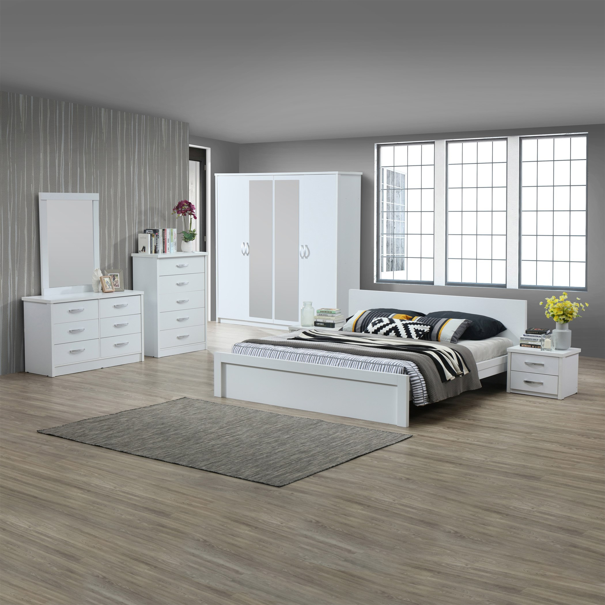 طاولة تزيين بـ6 أدراج من كوستاجات-hbxfurniture-bedroom-dressersandmirrors-image-5