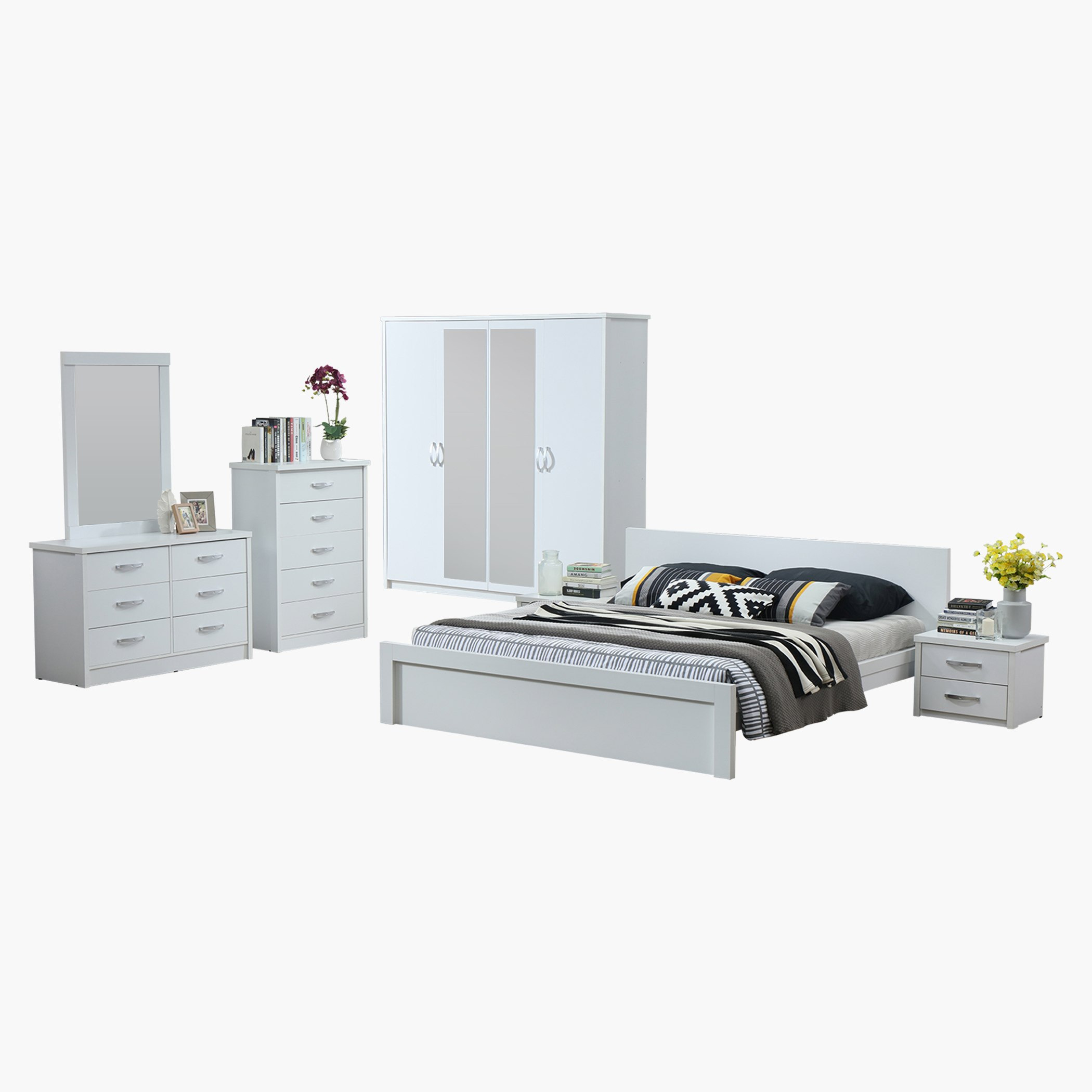 طاولة تزيين بـ6 أدراج من كوستاجات-hbxfurniture-bedroom-dressersandmirrors-image-6