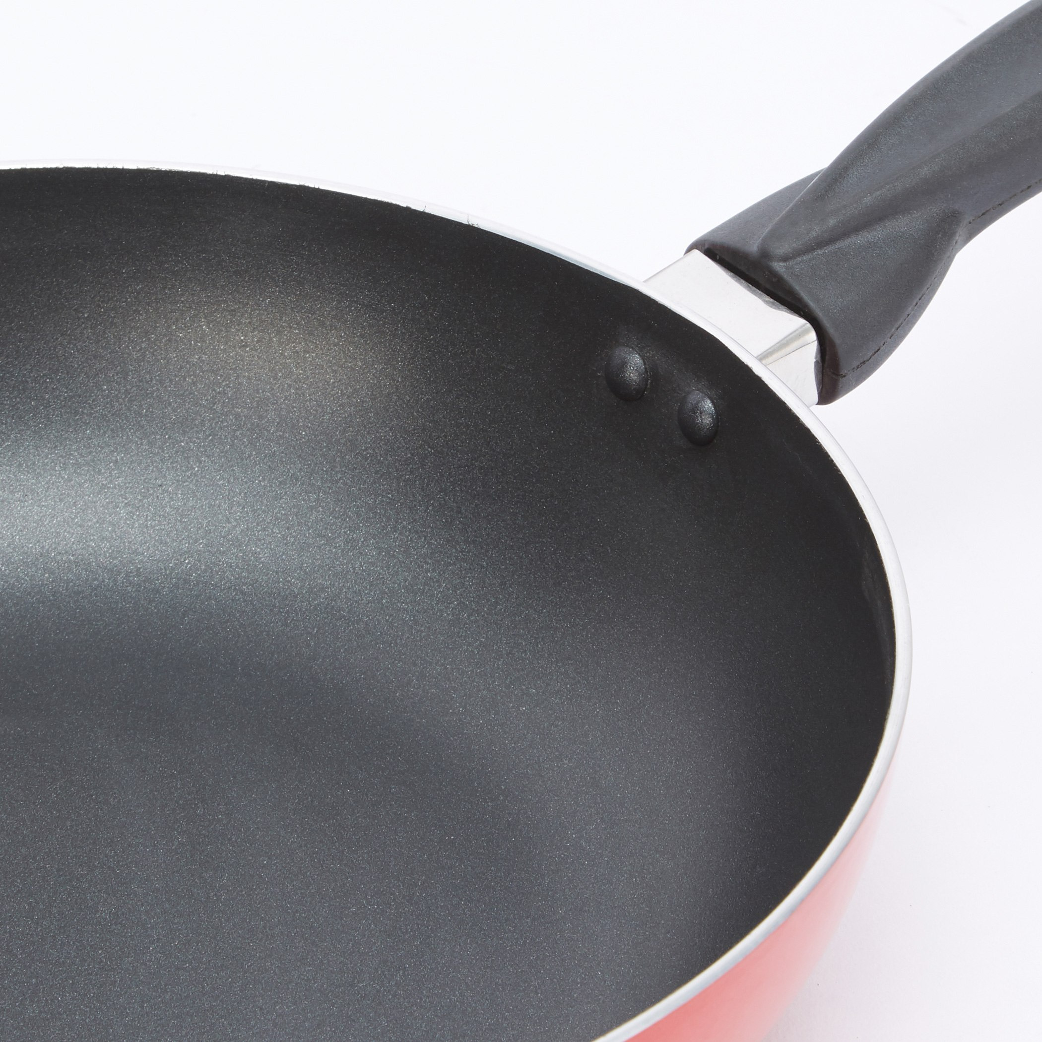 مقلاة ووك غير لاصقة بقاعدة بارزة من إيليت - 26 سم-hbxkitchen-kitchenware-foodpreparation-image-2