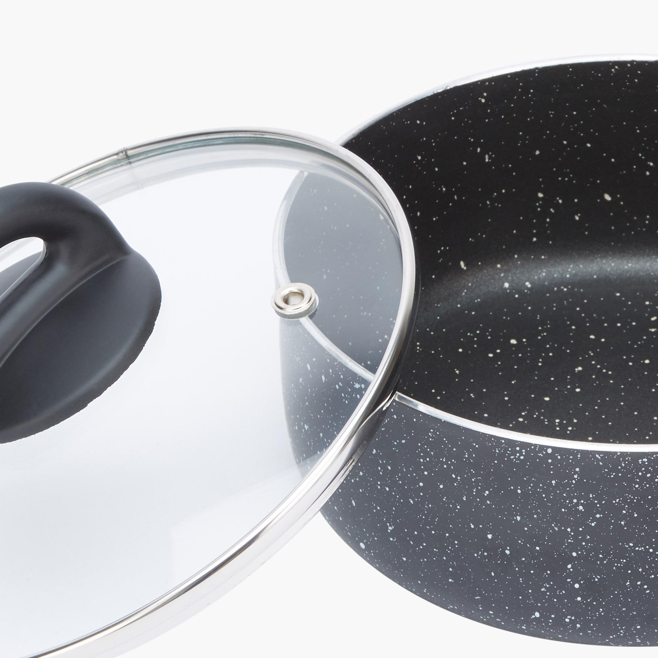 قدر صلصة غير لاصق بقاعدة بارزة مع غطاء من أونيكس - 20 سم-hbxkitchen-kitchenware-foodpreparation-image-3