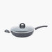 Onyx Non-Stick Wok Pan with Lid and Induction Base - 28 cm-Food Preparation-thumbnailMobile-0