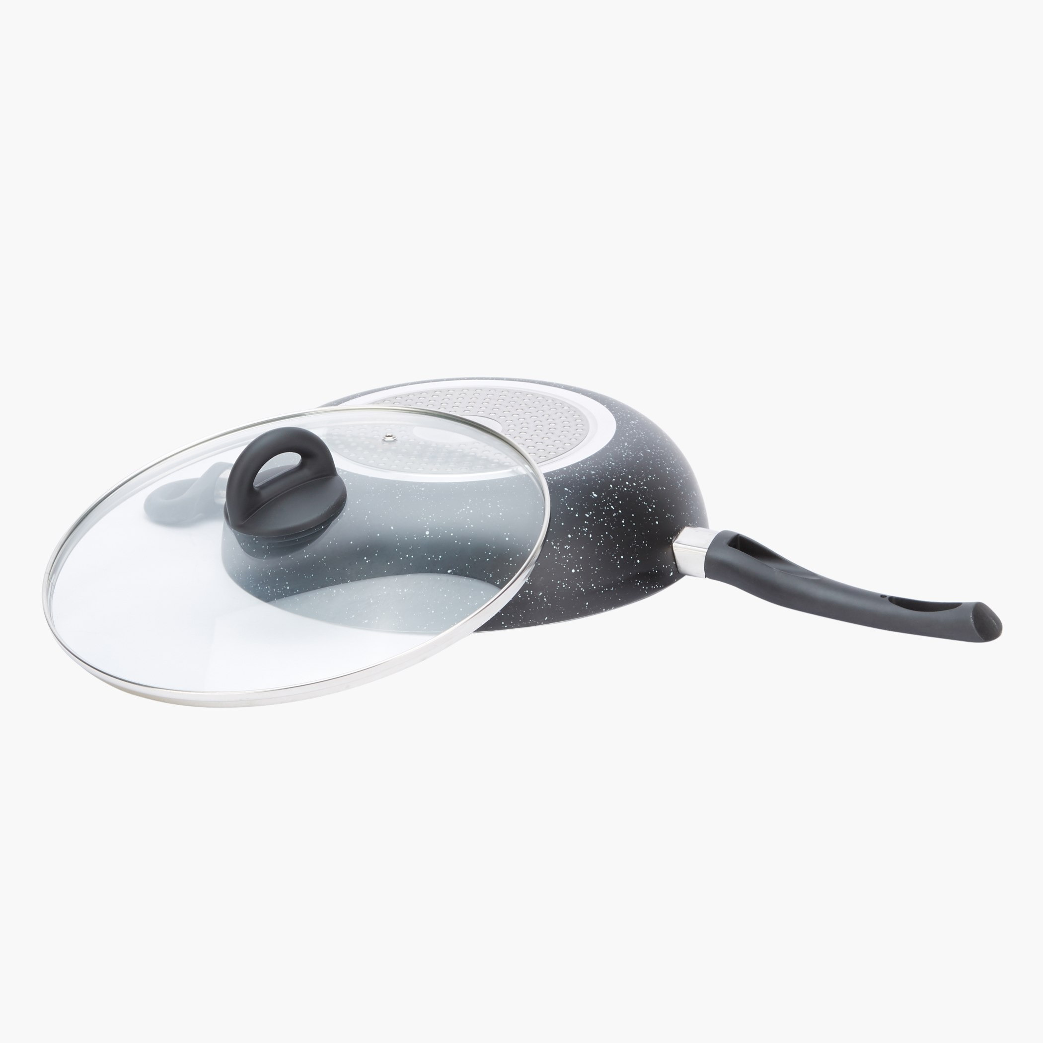 Onyx Non-Stick Wok Pan with Lid and Induction Base - 28 cm-hbxkitchen-kitchenware-foodpreparation-image-3