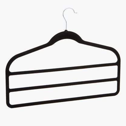 Velvet Hanger with 3 Bars-Hangers-image-0