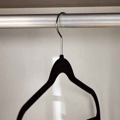 Velvet Hanger with 3 Bars-Hangers-image-2
