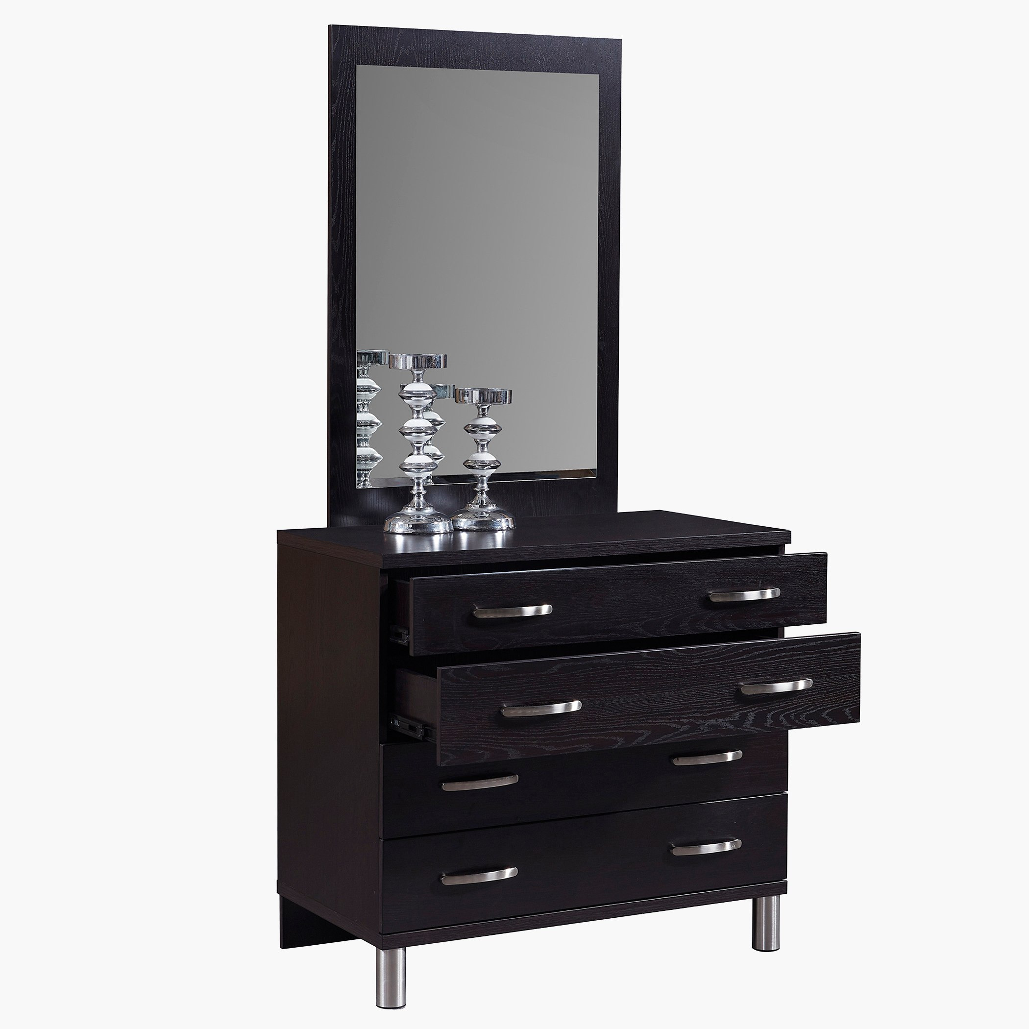 مرآة دون طاولة تزيين صغيرة 4 أدراج من أبولو-hbxfurniture-kidsroom-kidsdressersandmirrors-image-2