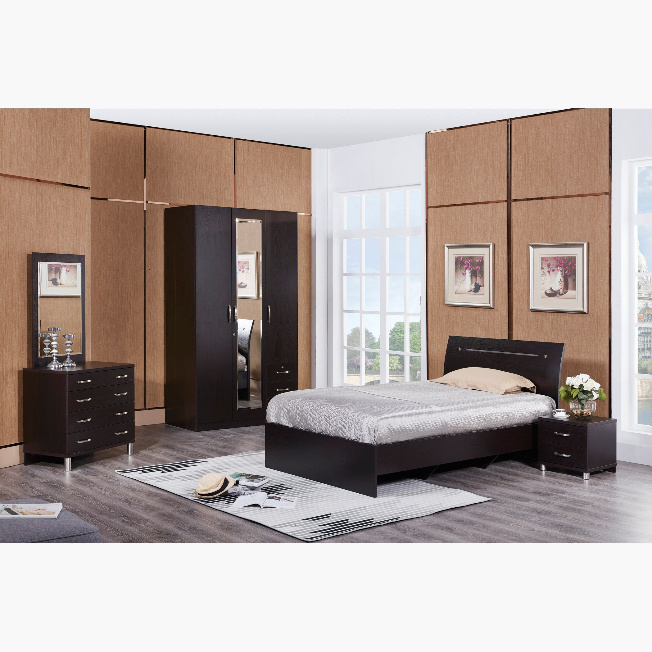 طاولة تزيين بـ4 أدراج  بدون مرآة أبولو-hbxfurniture-kidsroom-kidsdressersandmirrors-image-5