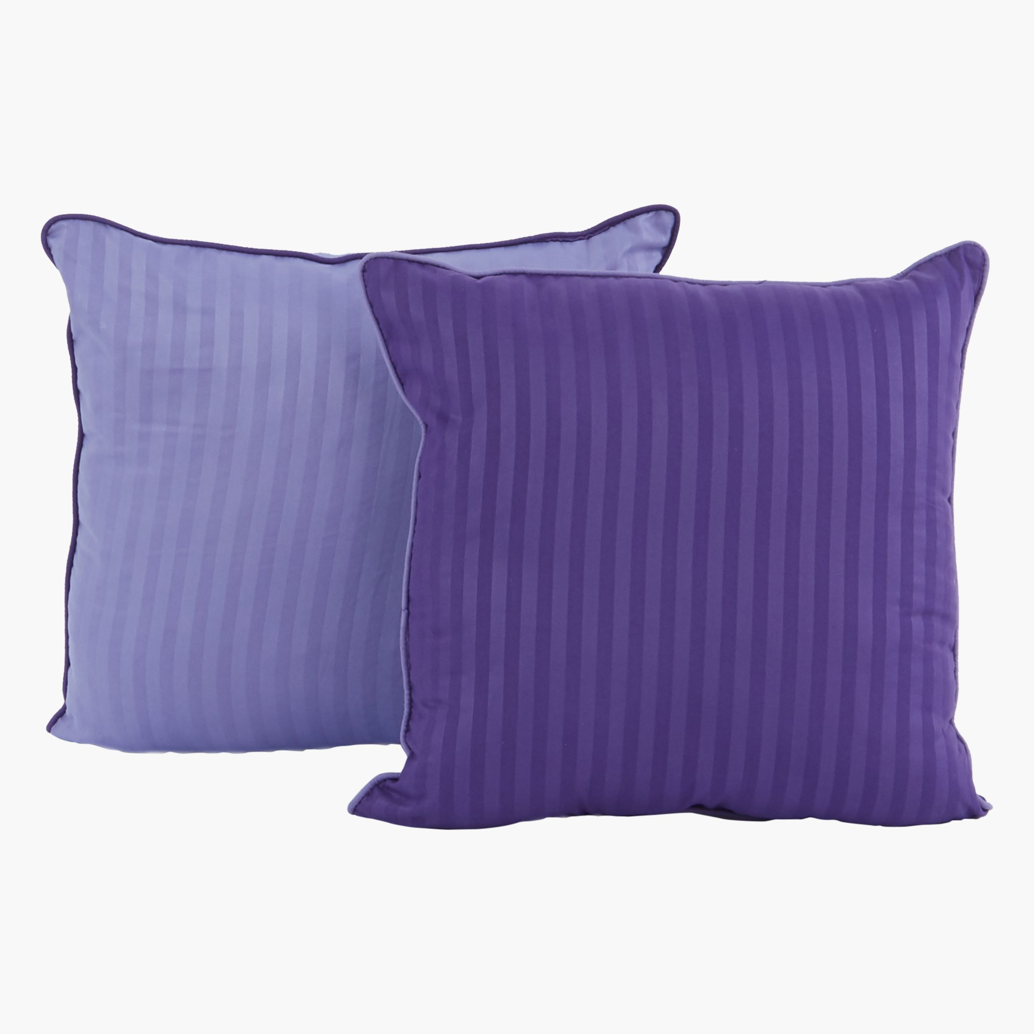 طقم وسائد محشوة مخطّطة بقطعتين من بريستول - 45x45 سم-hbxlivingroom-furnishings-cushionsandcovers-filledcushions-image-1
