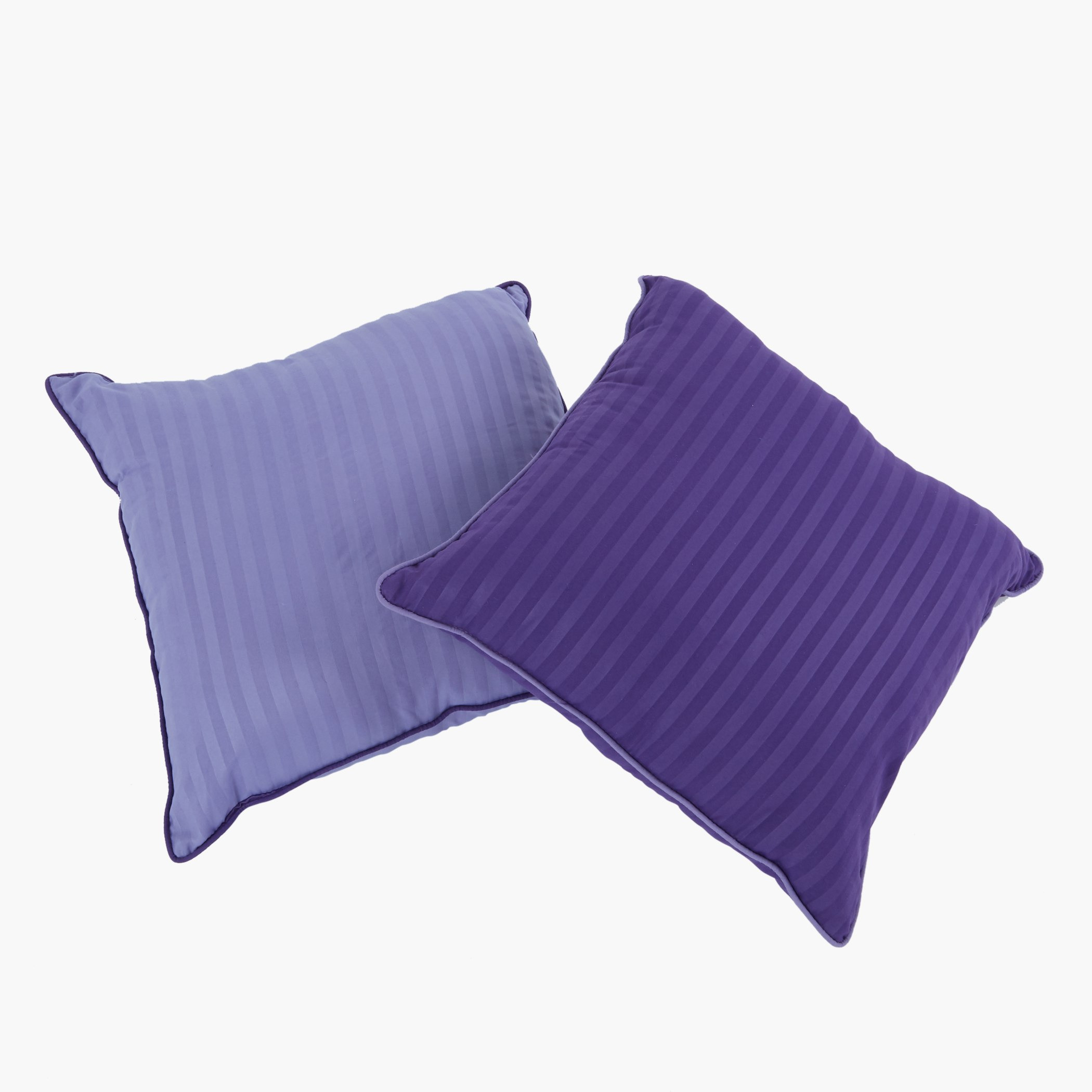 طقم وسائد محشوة مخطّطة بقطعتين من بريستول - 45x45 سم-hbxlivingroom-furnishings-cushionsandcovers-filledcushions-image-2