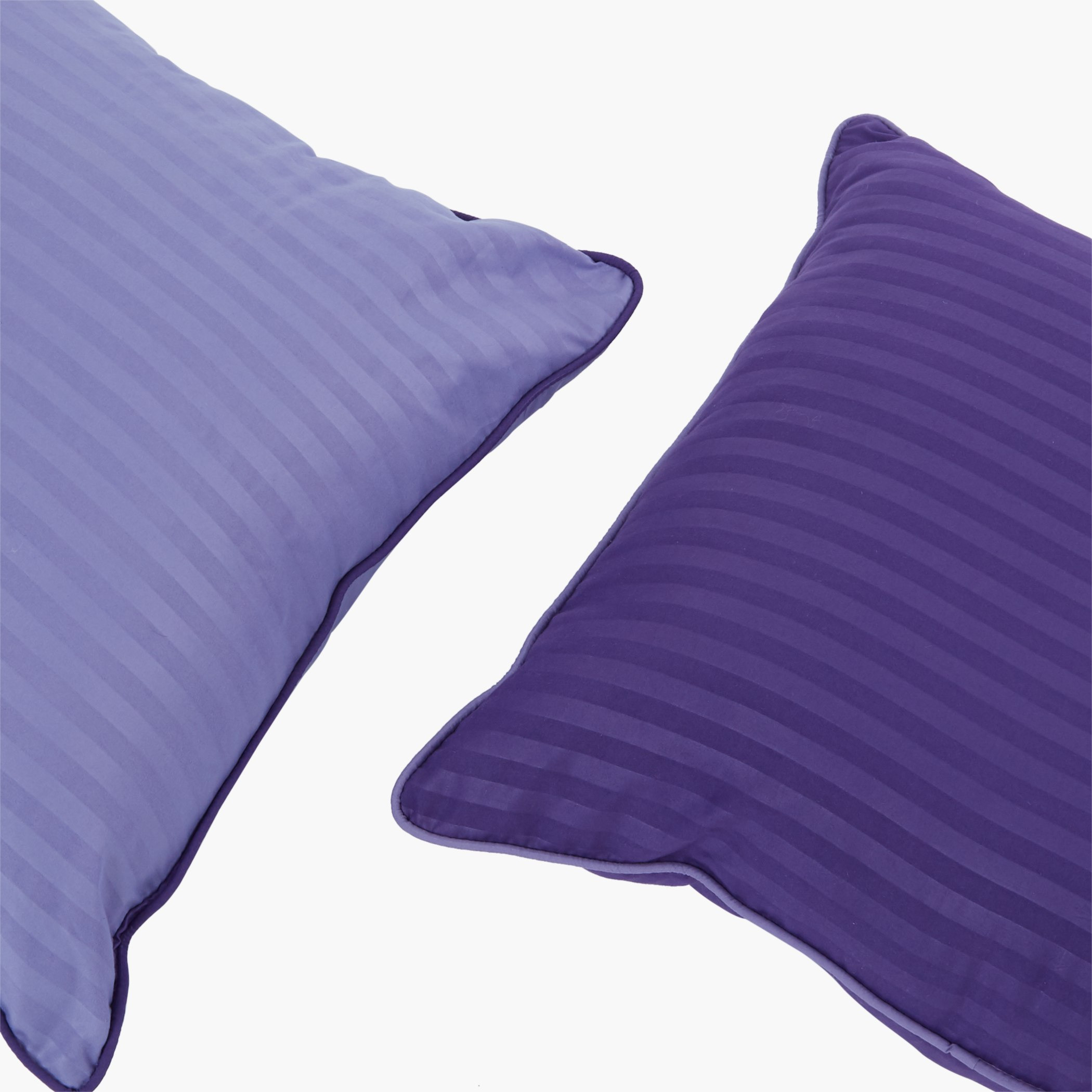 طقم وسائد محشوة مخطّطة بقطعتين من بريستول - 45x45 سم-hbxlivingroom-furnishings-cushionsandcovers-filledcushions-image-3