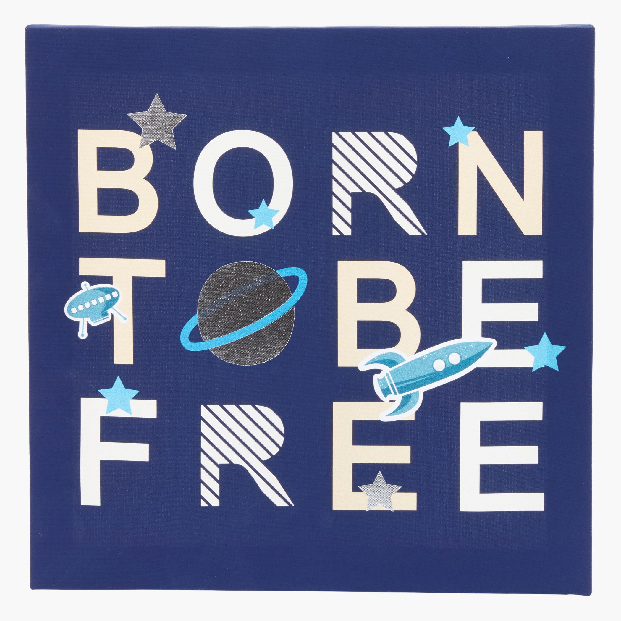 زينة حائط كانفاس مربعة بطبعات-hbxhomeware-hbxkidsandyouth-image-1