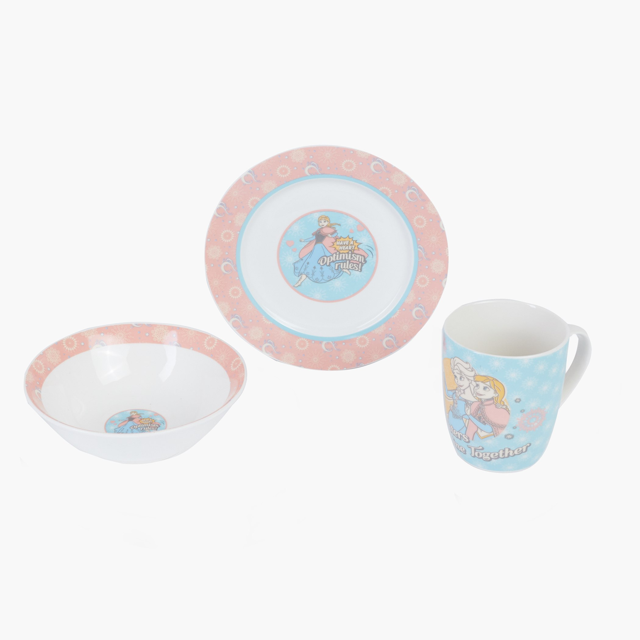 طقم إفطار 3 قطع بطبعات فروزن-hbxhomeware-hbxkidsandyouth-image-1