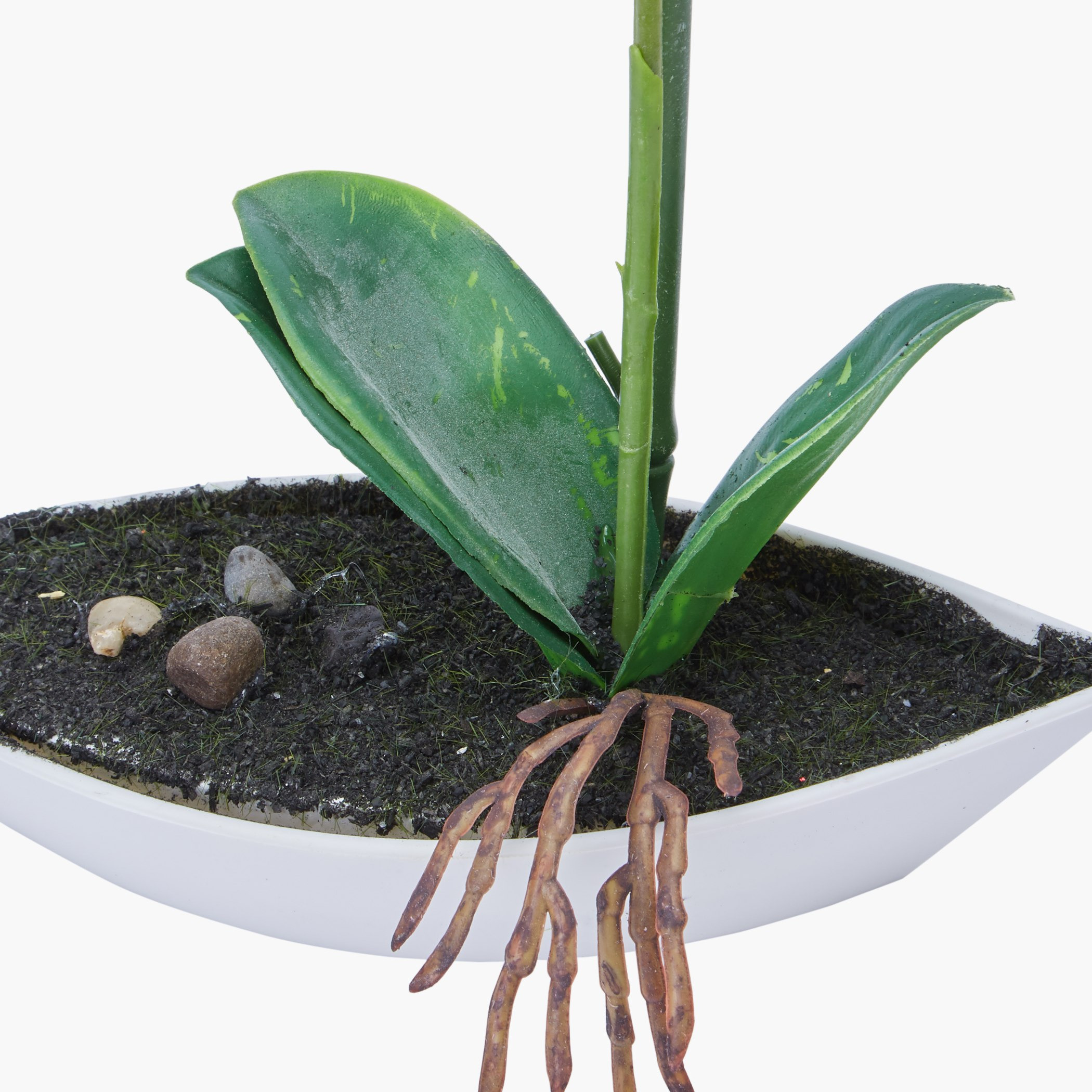 إناء زهرة أوركيد مزخرف-hbxdecorandfurnishings-homeaccessories-artificialflowersandplants-image-3