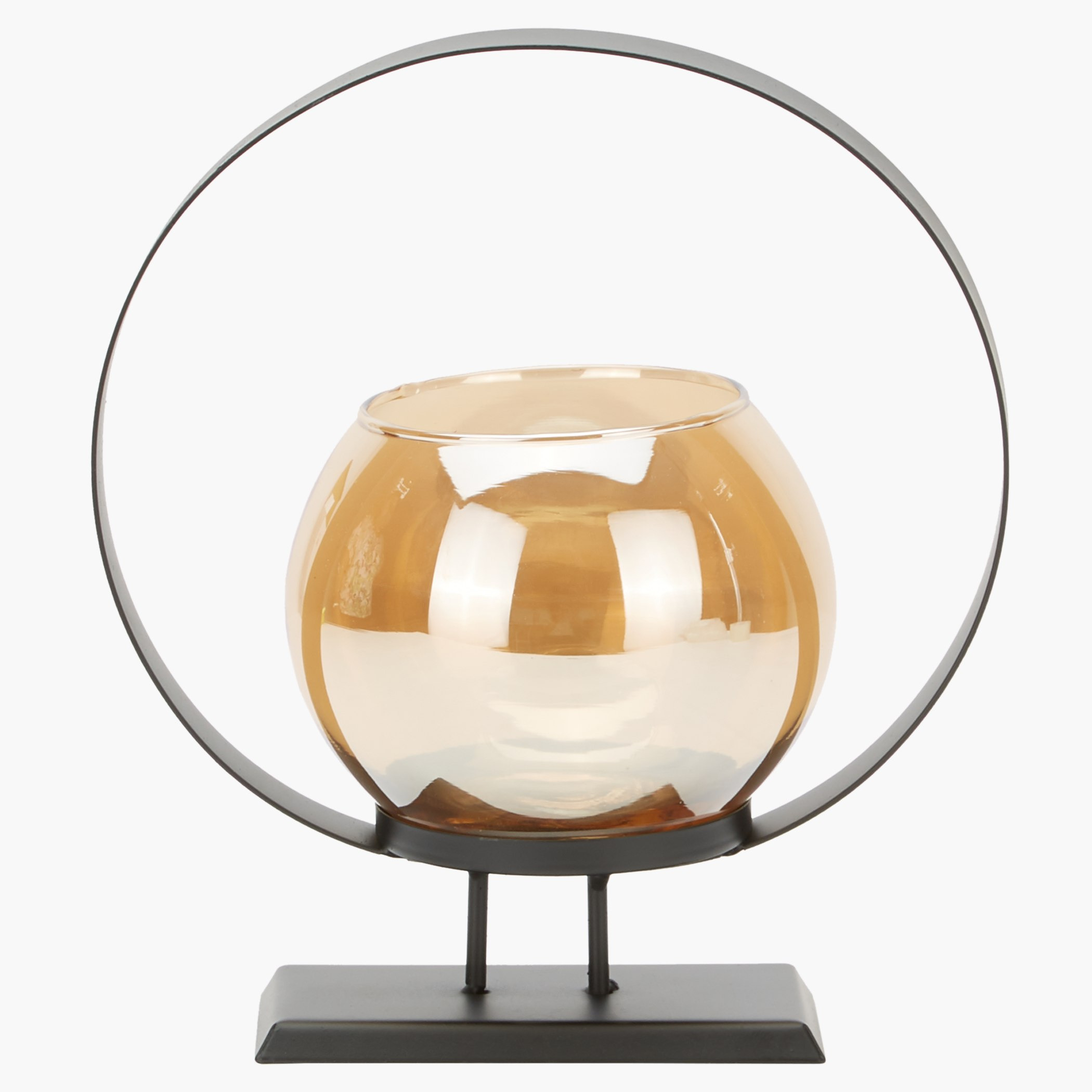 حامل شموع فردي مع مسند-hbxlivingroom-decorandaccessories-candleholders-image-1