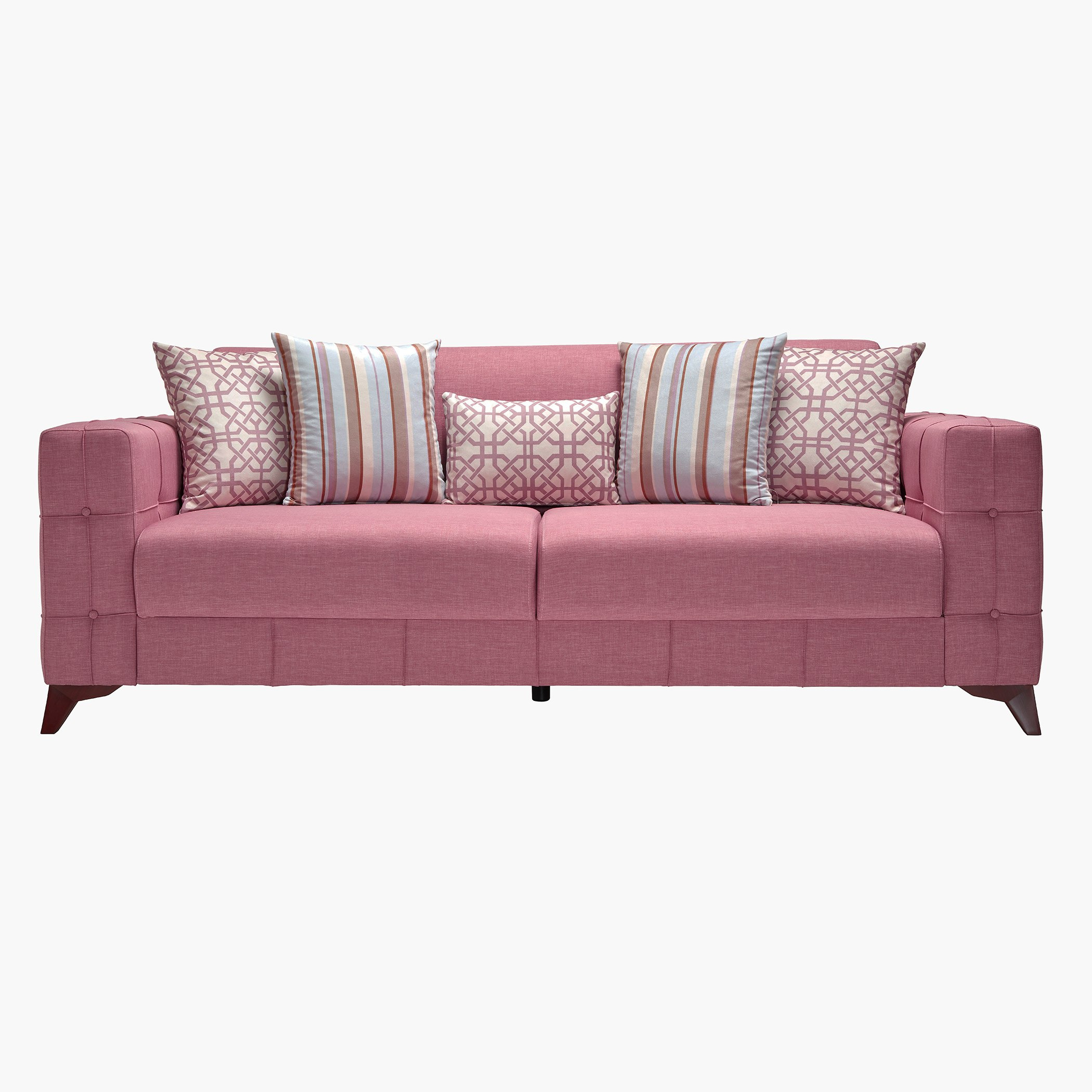 Pink sofa deals bed