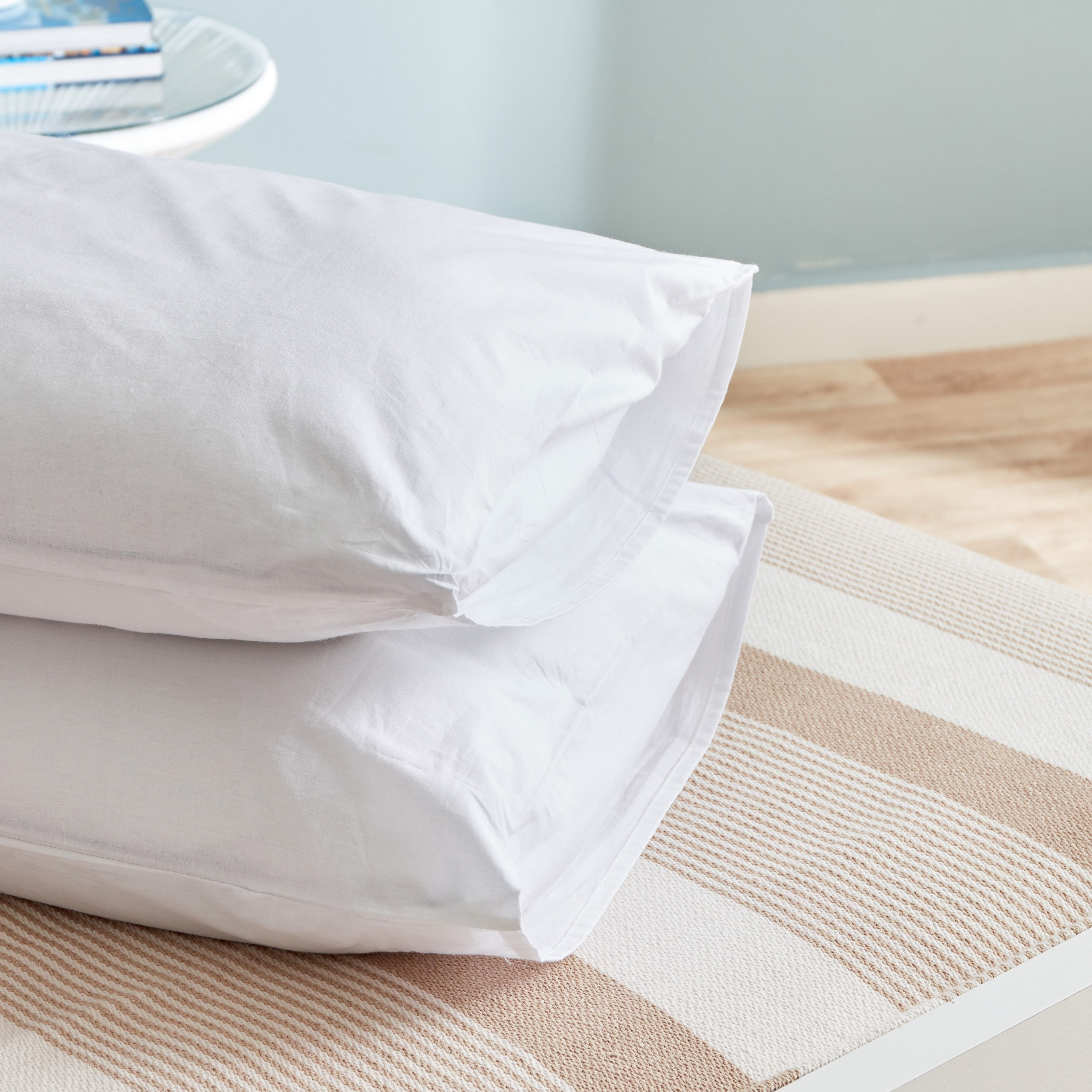 Essential 2-Piece Cotton Pillow Cover Set - 50x75 cm-hbxhomeware-hbxbedroom-image-3