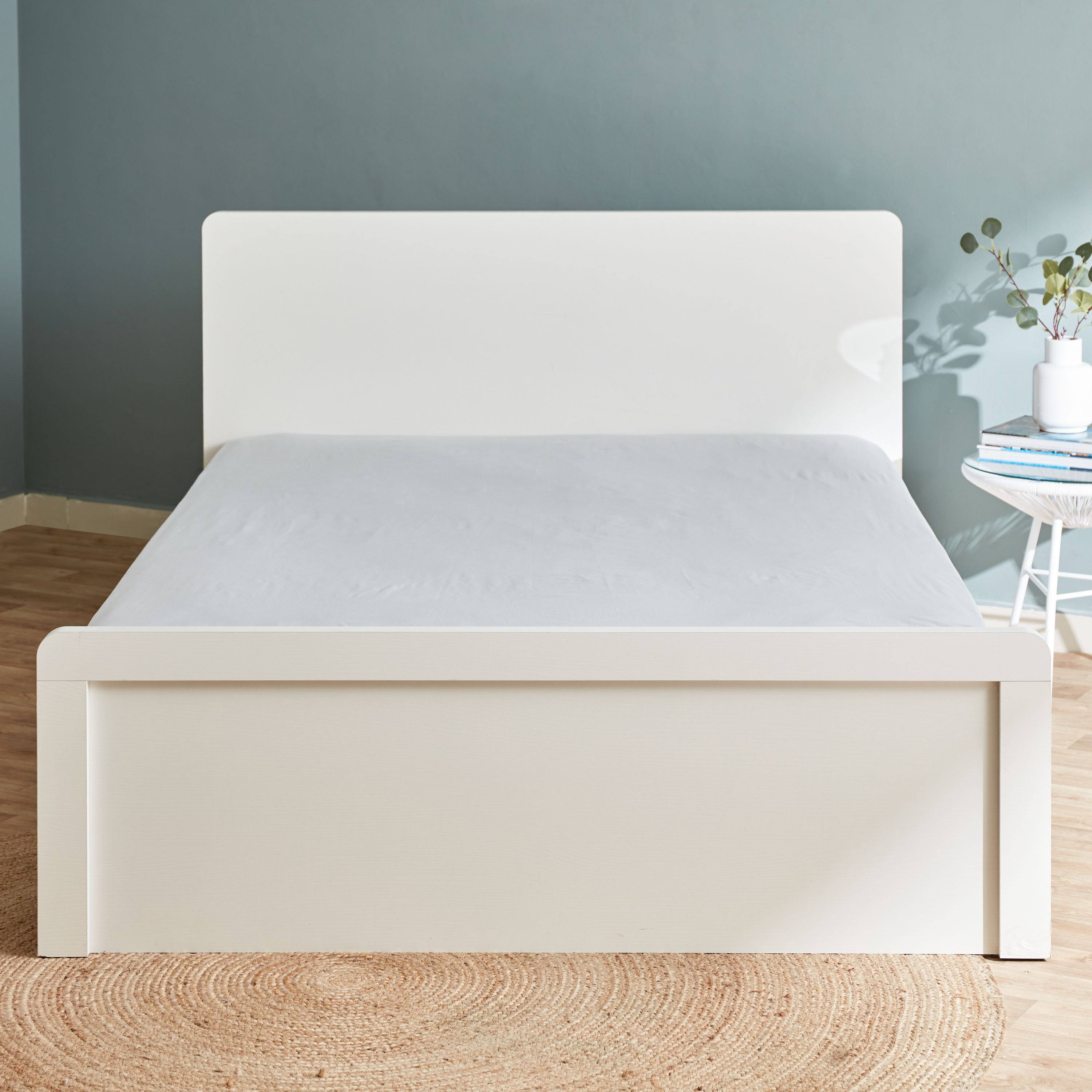 Essential Cotton Queen Fitted Sheet - 150x200+25 cm-hbxhomeware-hbxbedroom-image-2