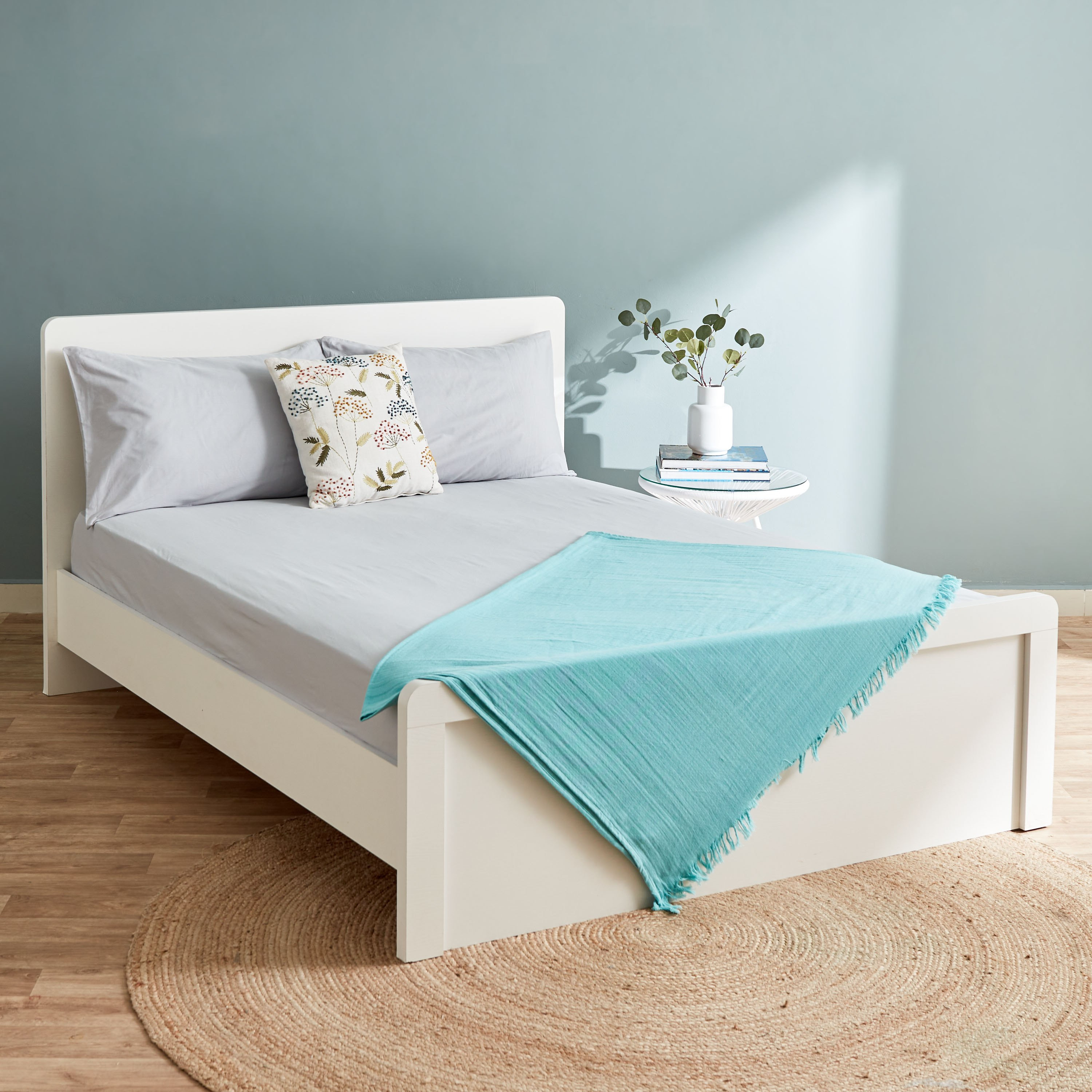 Essential Cotton Queen Fitted Sheet - 150x200+25 cm-hbxhomeware-hbxbedroom-image-7