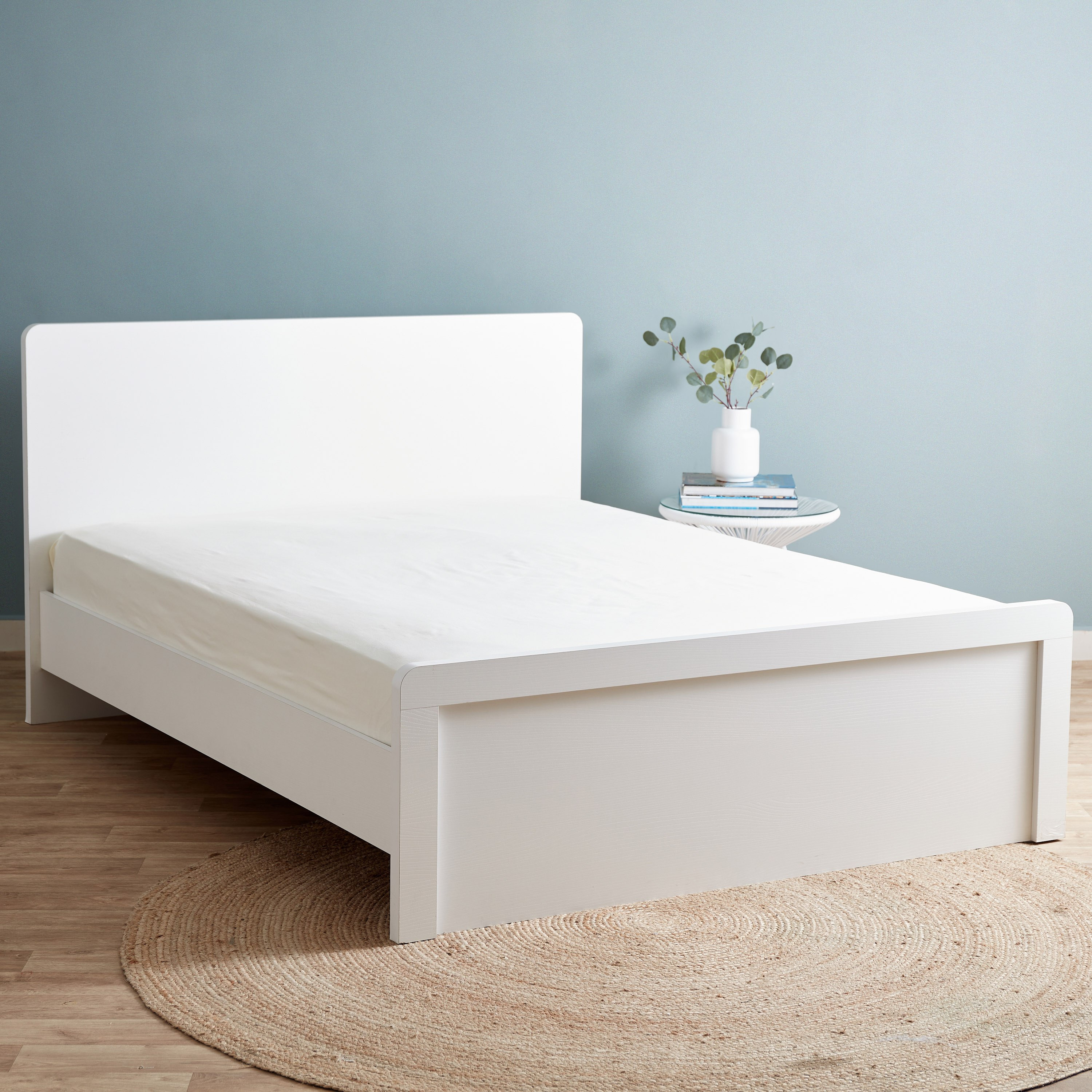 Essential Queen Cotton Fitted Sheet - 150x200+25 cm-hbxhomeware-hbxbedroom-image-1