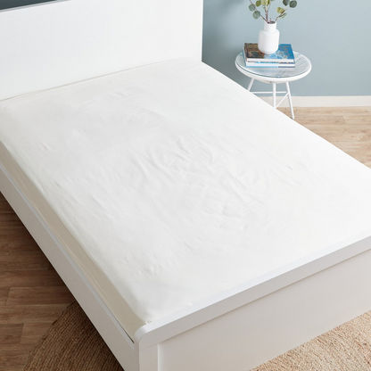 Essential Queen Cotton Fitted Sheet - 150x200+25 cm