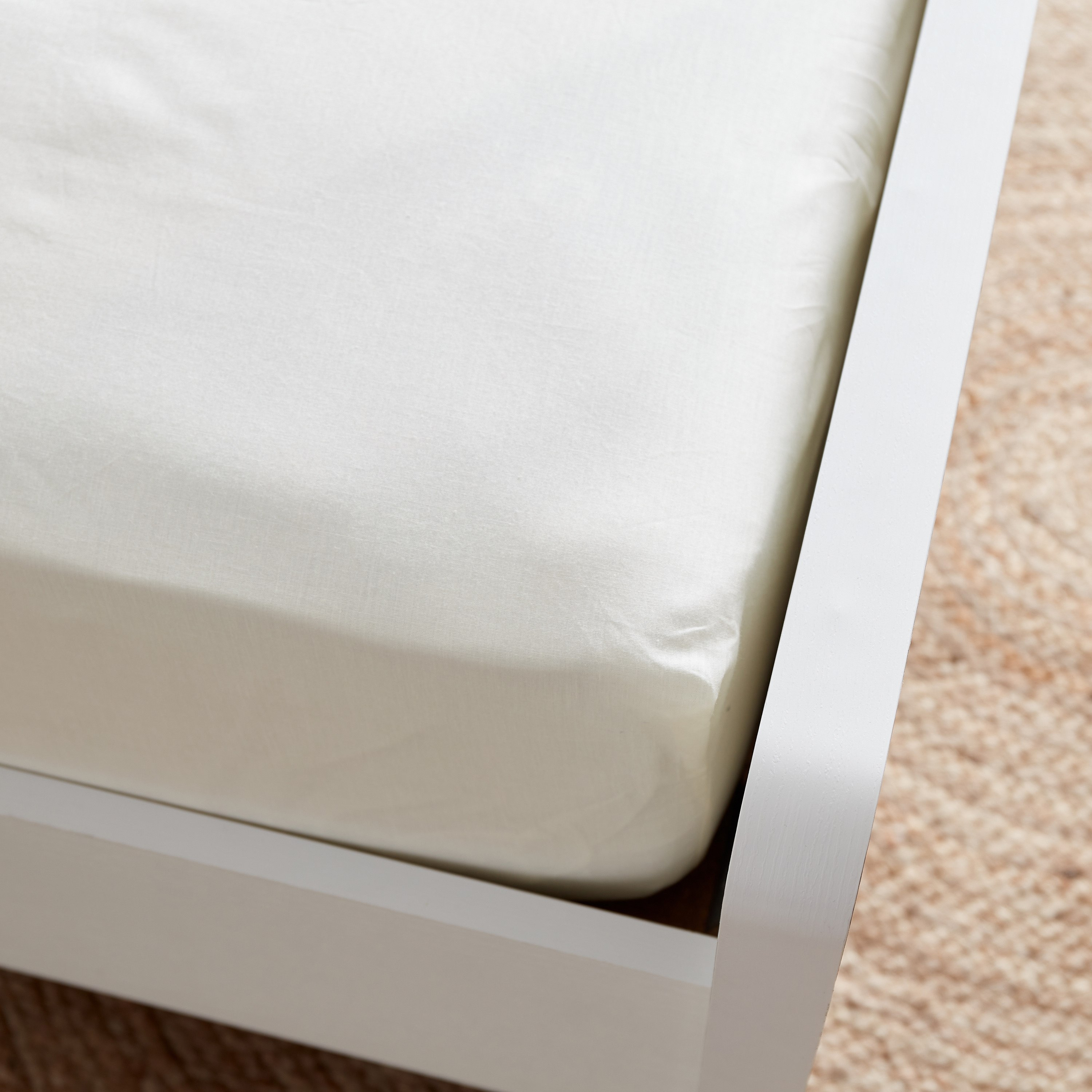 Essential Queen Cotton Fitted Sheet - 150x200+25 cm-hbxhomeware-hbxbedroom-image-4