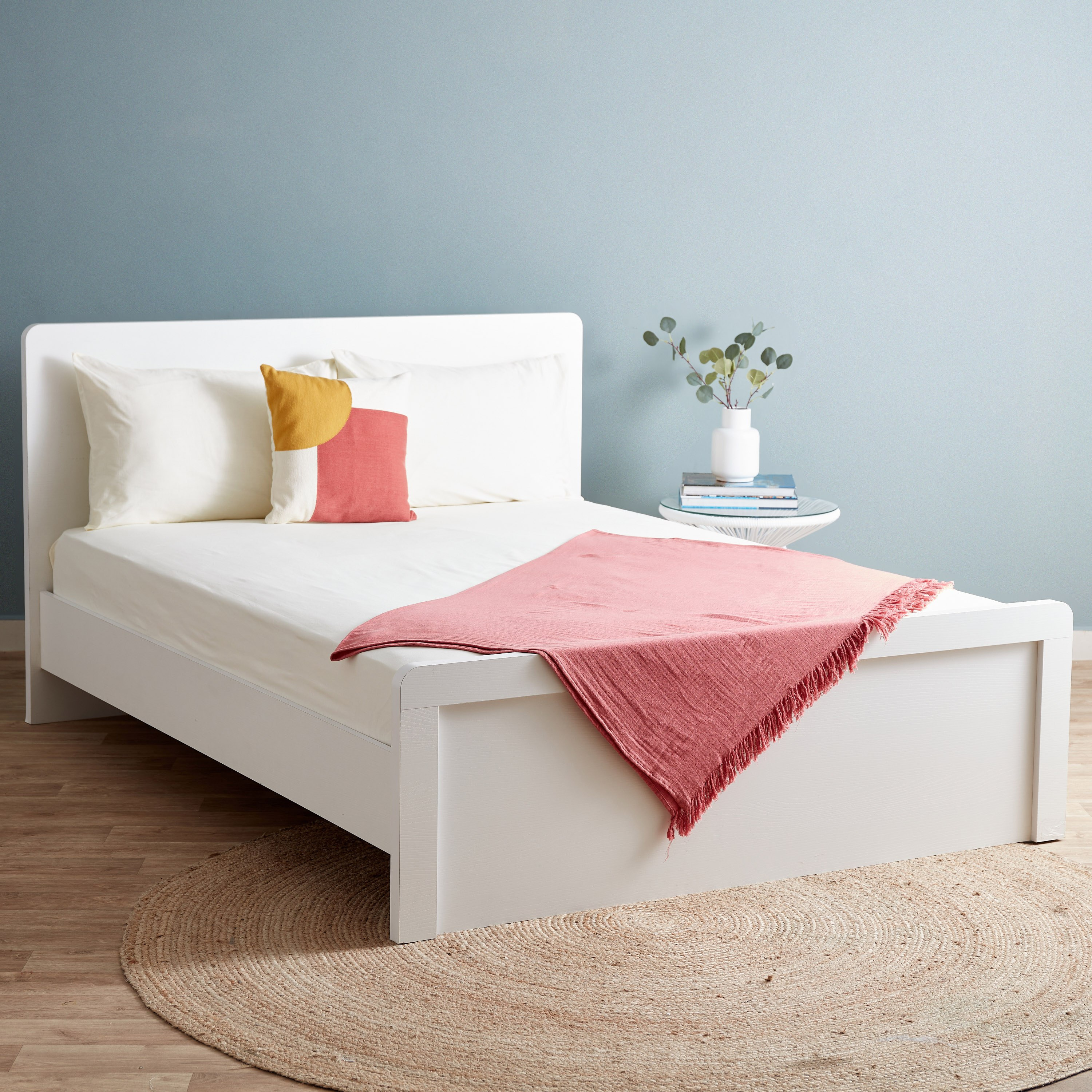 Essential Queen Cotton Fitted Sheet - 150x200+25 cm-hbxhomeware-hbxbedroom-image-7