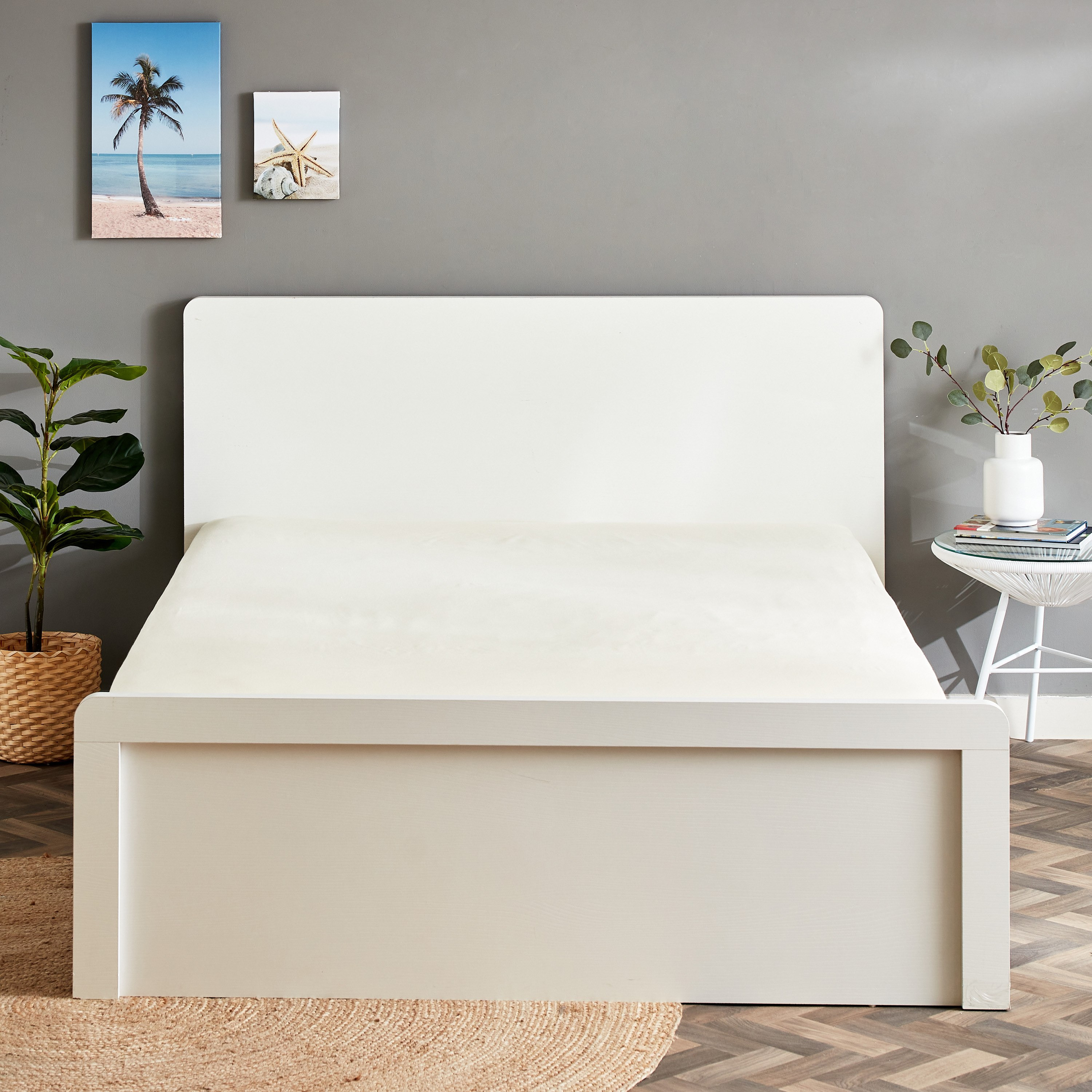 شرشف مطاطي كينج من إيسنشال - 180x200+25 سم-hbxhomeware-hbxbedroom-image-2