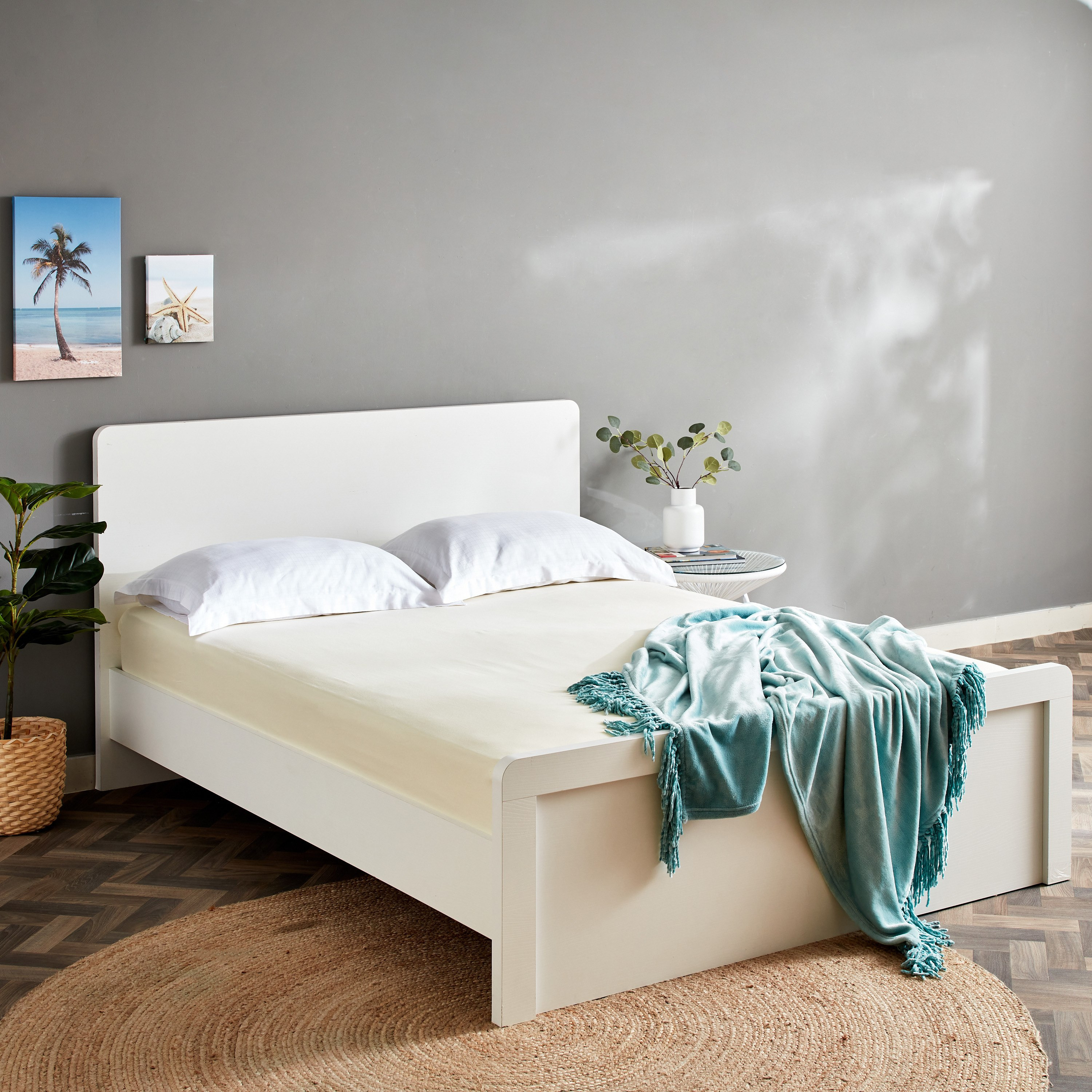 شرشف مطاطي كينج من إيسنشال - 180x200+25 سم-hbxhomeware-hbxbedroom-image-6