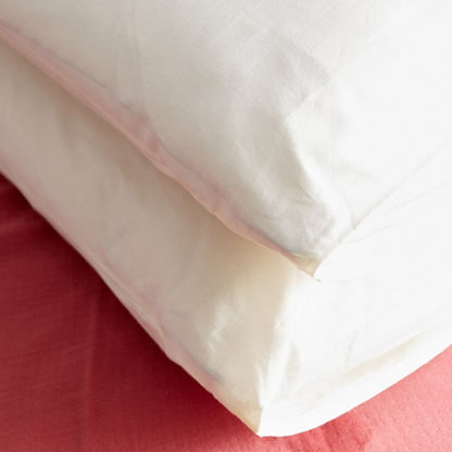 Essential 2-Piece Cotton Pillow Cover Set - 50x75 cms