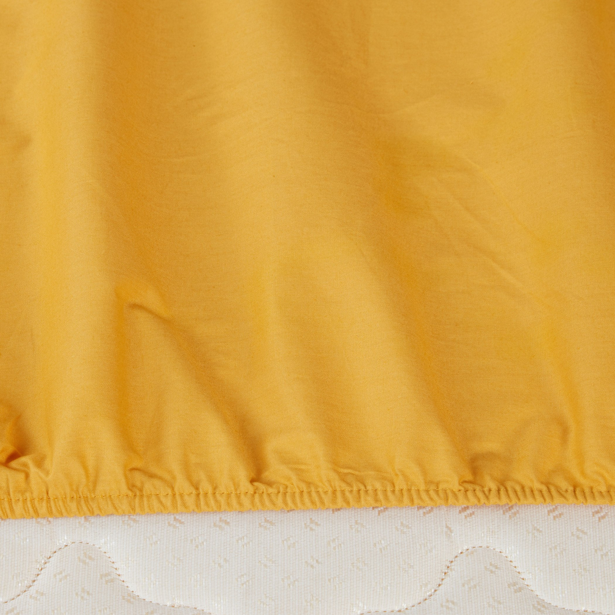 شرشف مطّاطي مزدوج قطن من إسينشيال - 120x200+25 سم-hbxhomeware-hbxbedroom-image-2