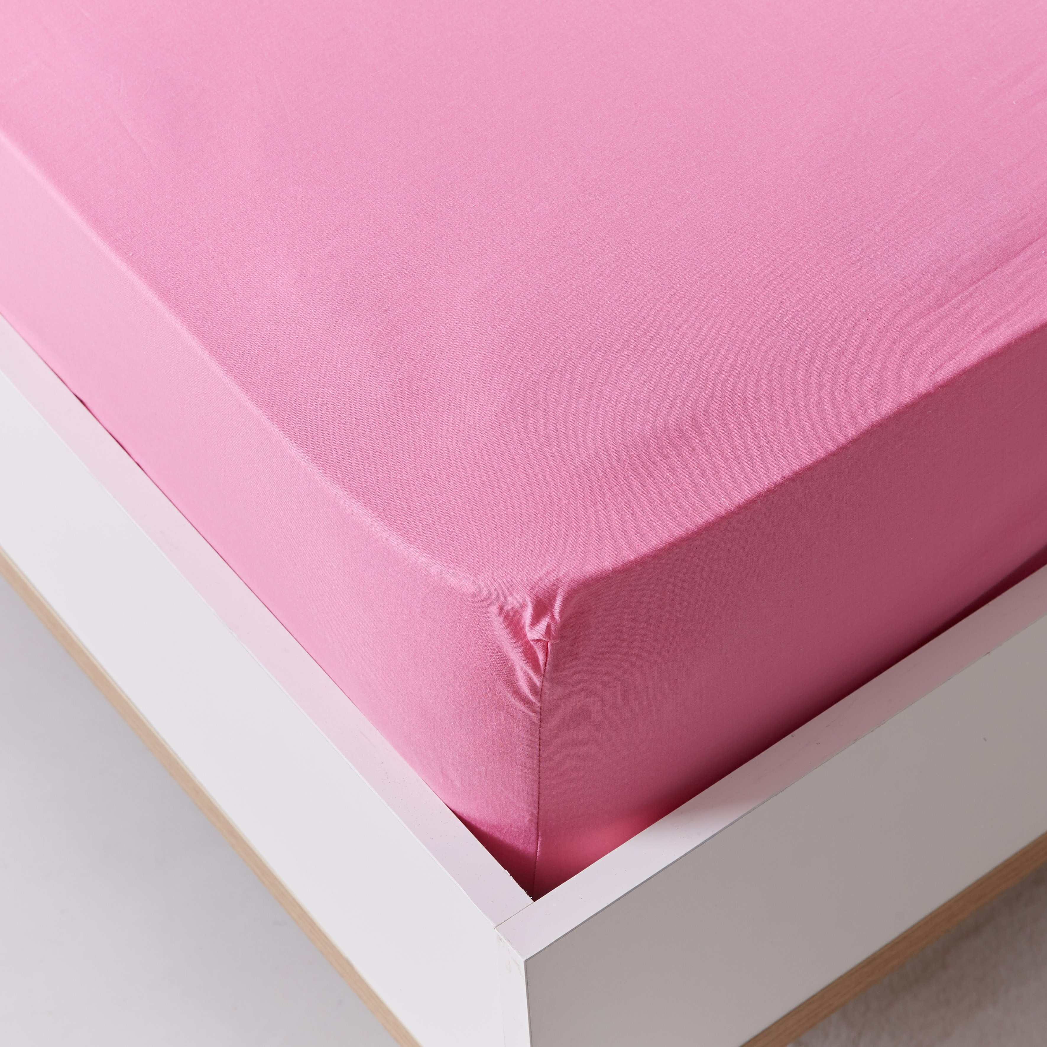 شرشف مطّاطي قطني مزدوج من إيسنشال - 120x200 سم-hbxhomeware-bedding-fittedsheets-image-3
