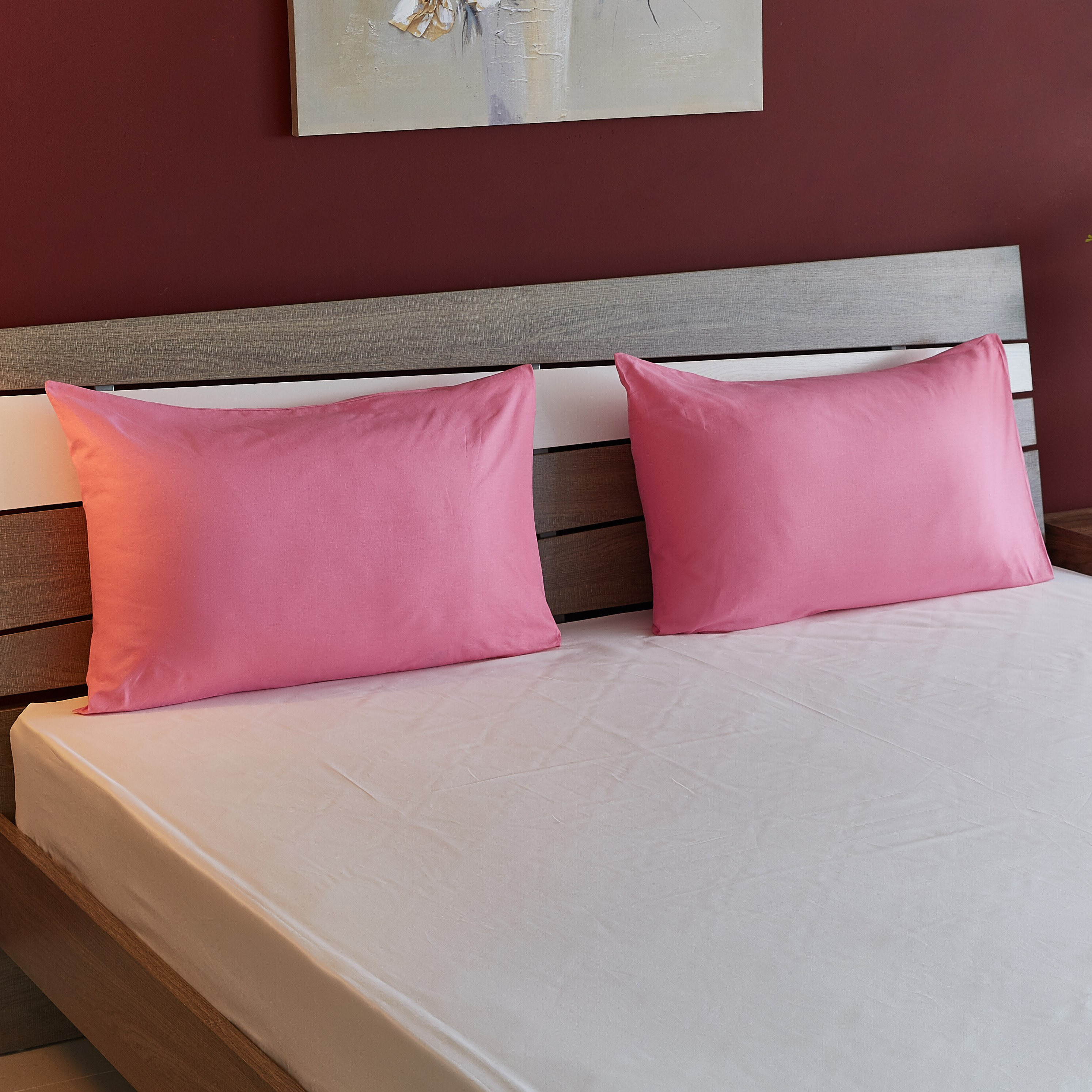 طقم غطاء وسادة قطنية من قطعتين - 50x75 سم-hbxhomeware-hbxkidsandyouth-image-1