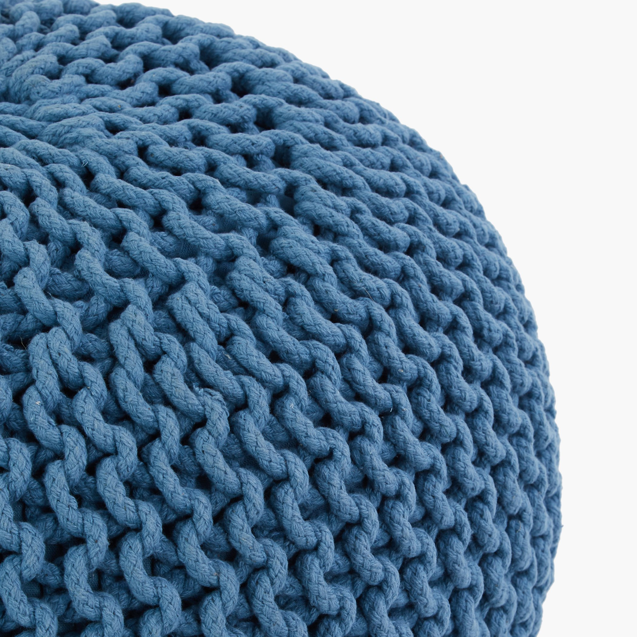 Grace Hand Knitted Pouf-hbxlivingroom-sofasandarmchairs-ottomansandfootstools-image-3