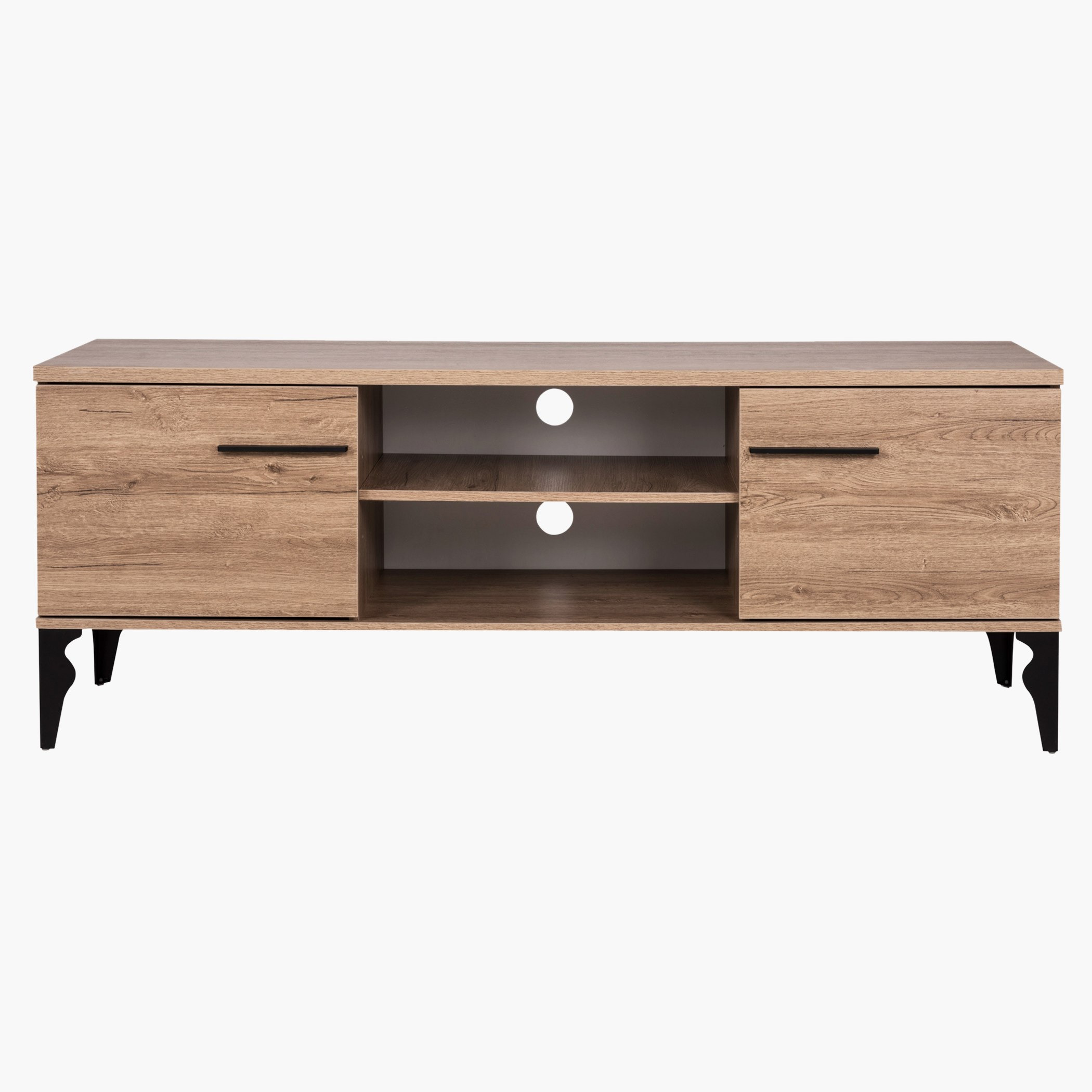 مكتبة تلفاز منخفظة بوحدة تخزين لوكينز حتى 65 بوصة-hbxlivingroom-mediaunitsandstorage-tvunits-image-2