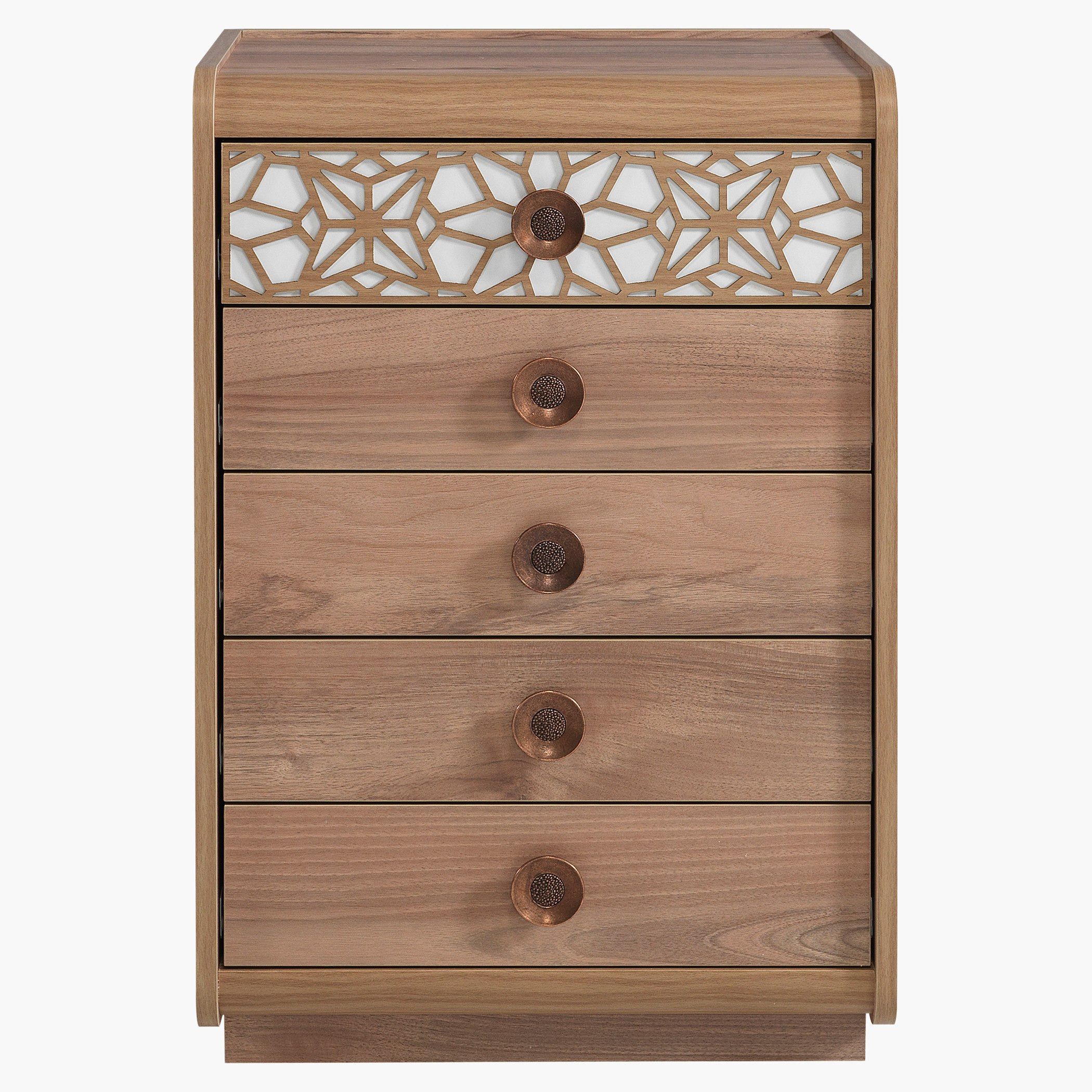 وحدة أدراج منحنية بـ5 أدراج تريليس-hbxfurniture-dressersandchests-chestofdrawers-image-2