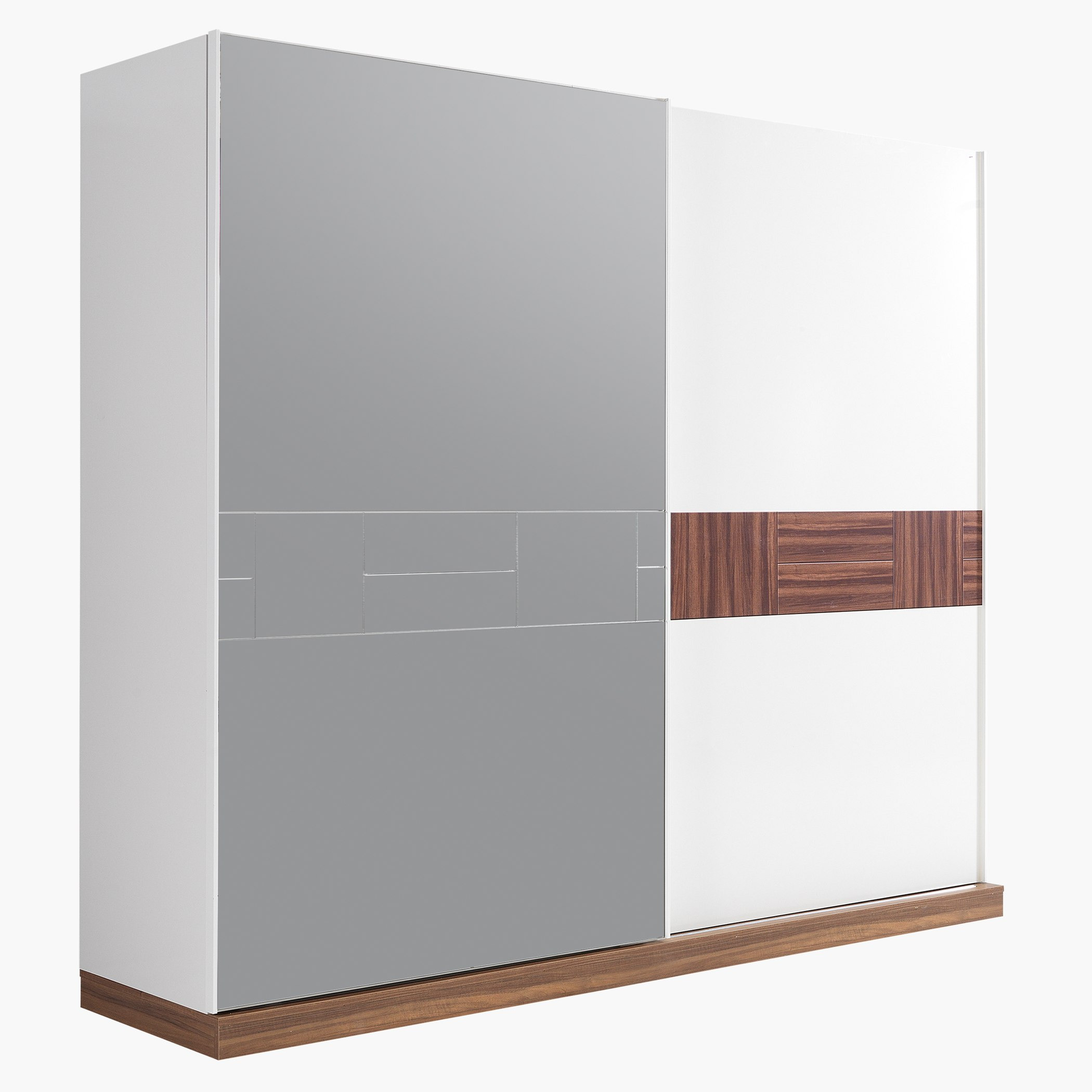 خزانة ملابس بأبواب انزلاقية مع مرآة - فاليرا من موڤو-hbxfurniture-wardrobes-image-1