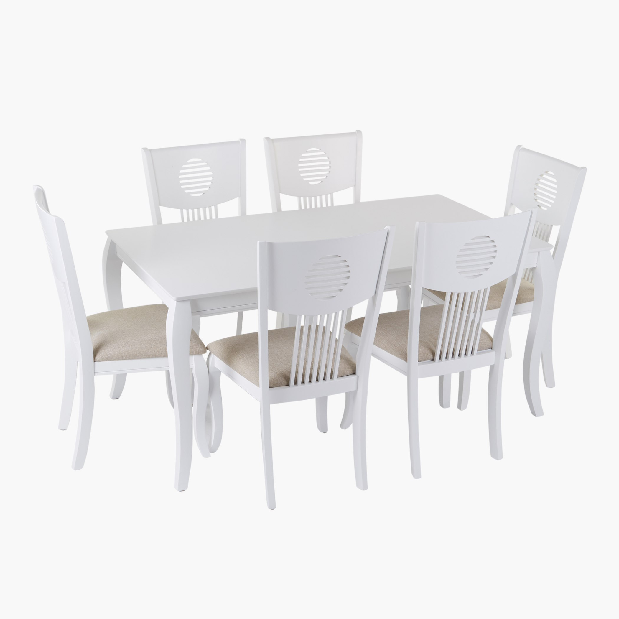 طقم طاولة سفرة بـ6 مقاعد من كوين آن-hbxfurniture-diningtablesandsets-diningsets-sixseater-image-3