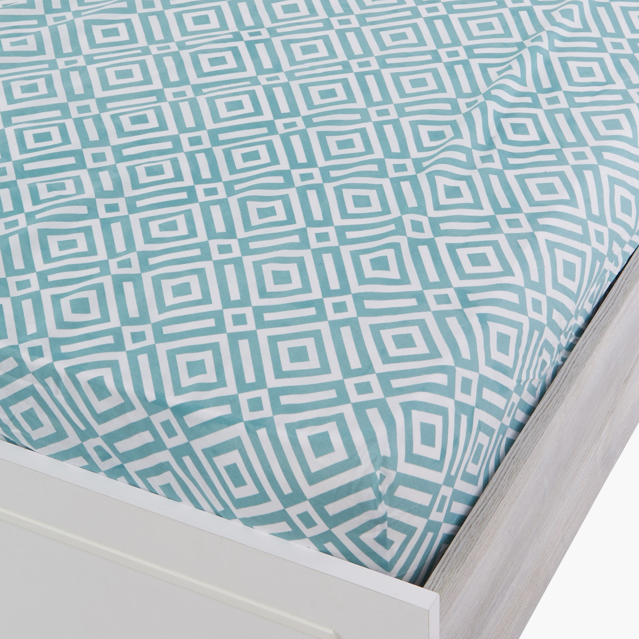 Blake Printed Single Fitted Sheet - 90x200 cm-hbxhomeware-hbxbedroom-image-2