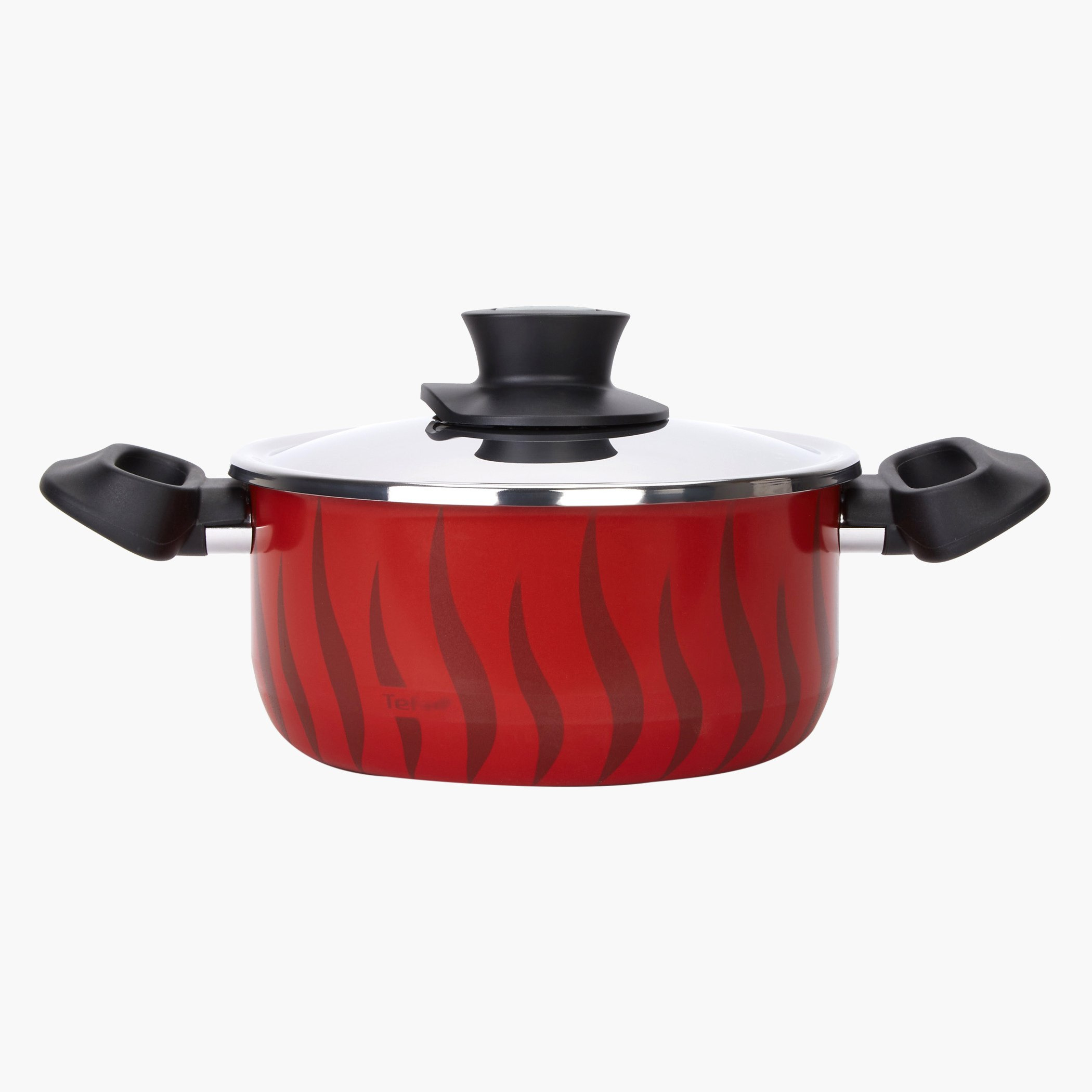 كسرولة تيمبو غير لاصقة بغطاء من تيفال - 20 سم-hbxkitchen-kitchenware-foodpreparation-image-1