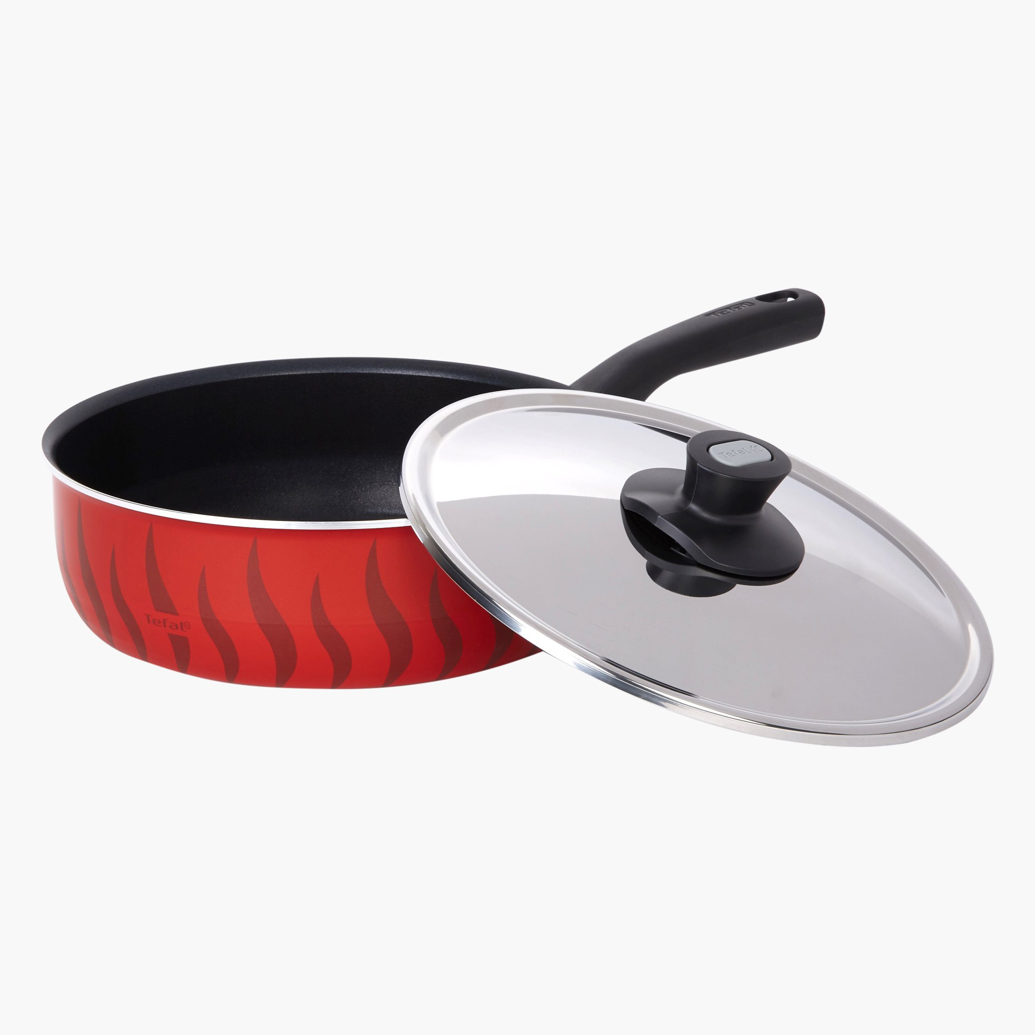 قدر صلصة تيمبو غير لاصق بغطاء من تيفال - 26 سم-hbxkitchen-kitchenware-foodpreparation-image-3