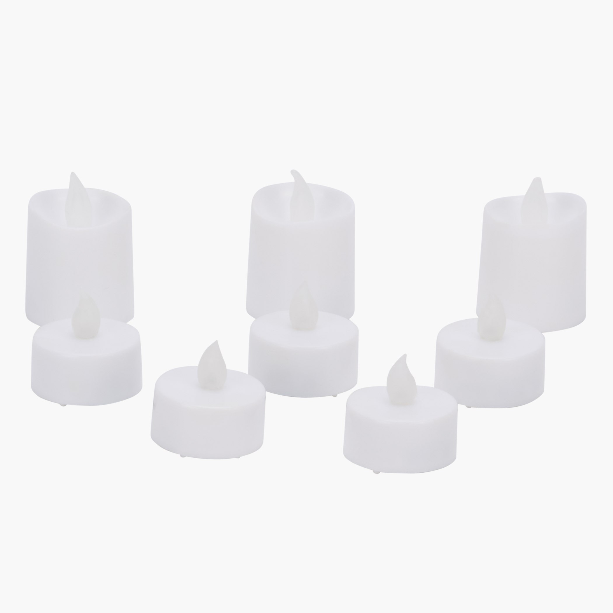 طقم أضواء ال اي دي نذرى متنوعة مع حاملات شموع من 8 قطع-hbxbedroom-lighting-lightingaccessories-image-2