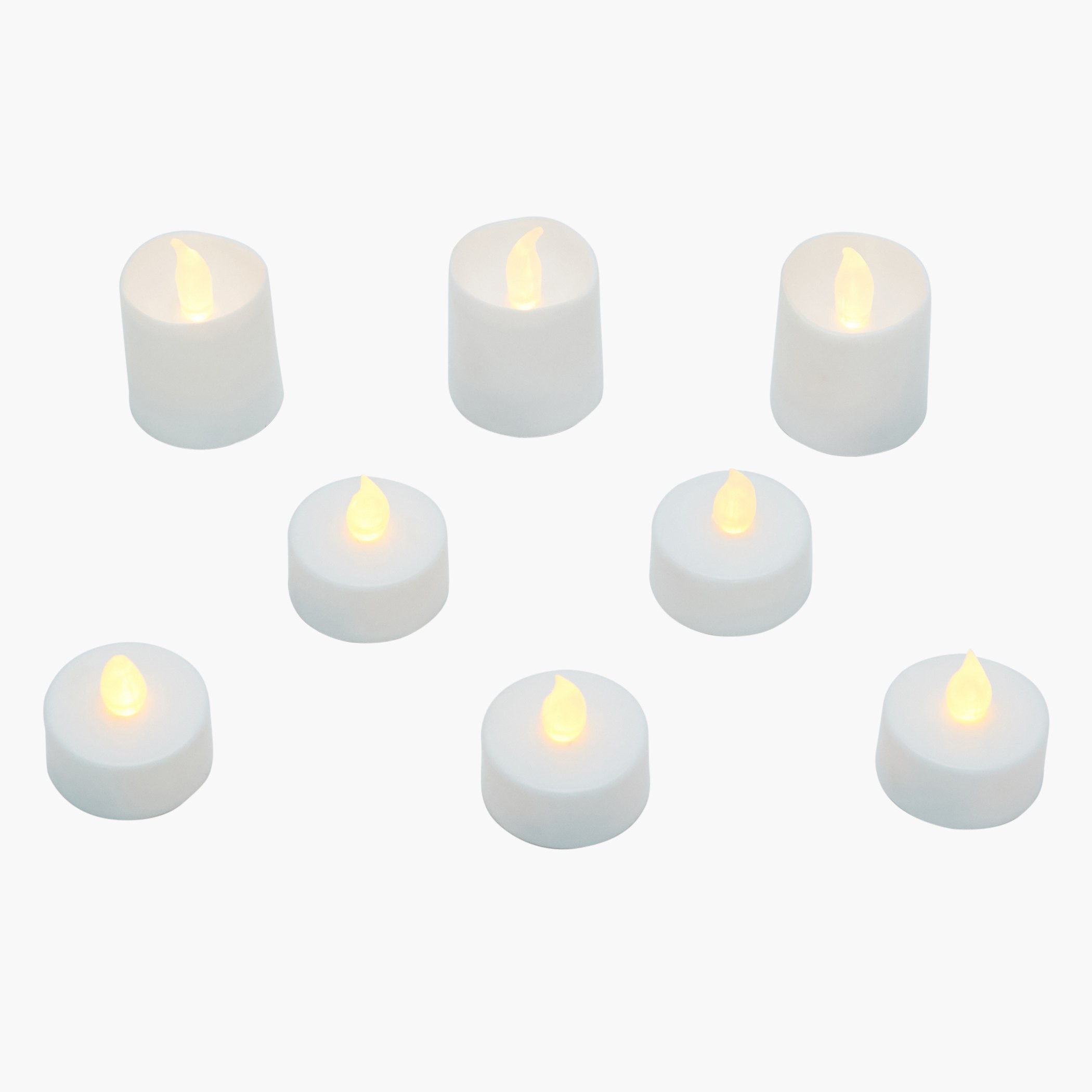 طقم أضواء ال اي دي نذرى متنوعة مع حاملات شموع من 8 قطع-hbxbedroom-lighting-lightingaccessories-image-3