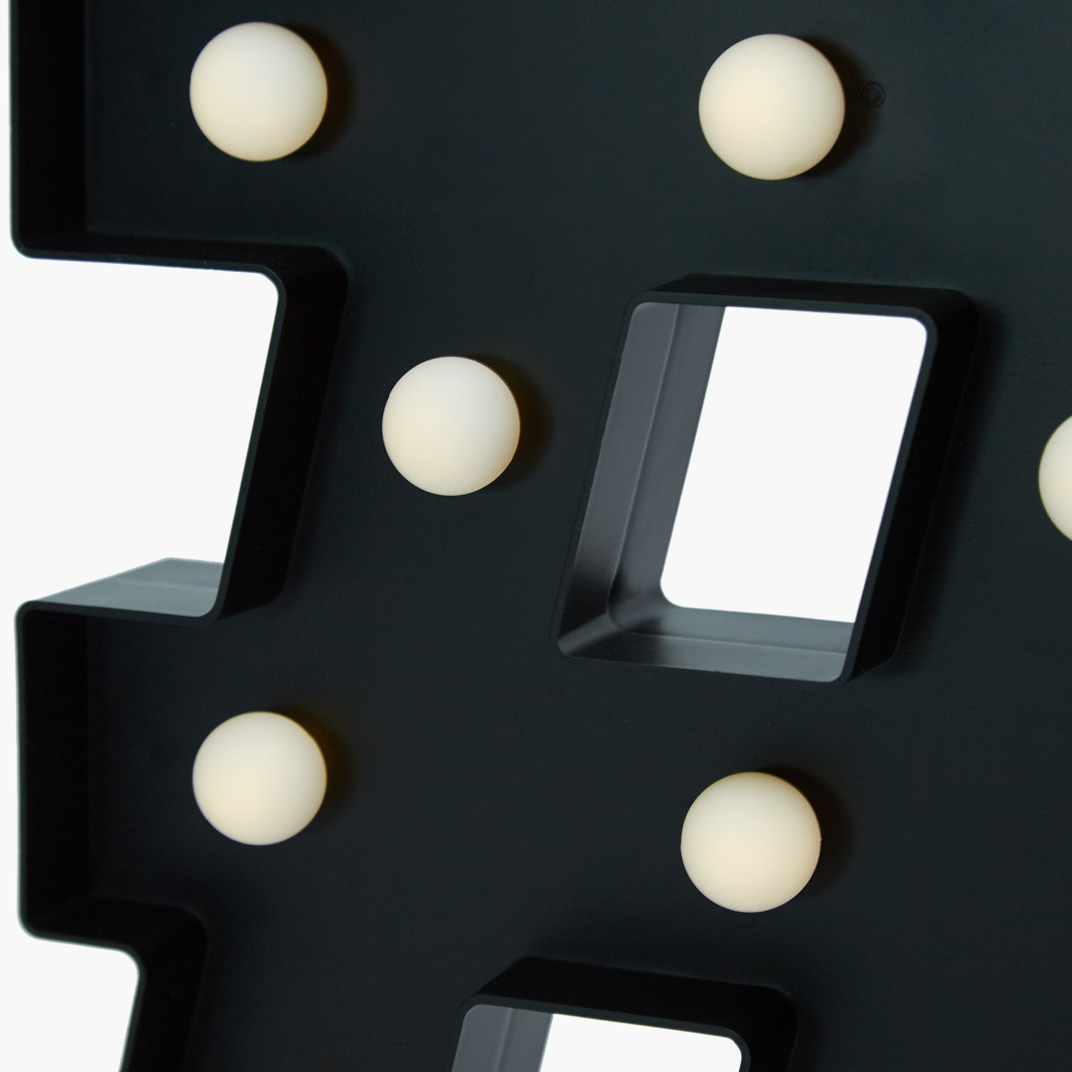 12 ضوء ال اي دي للزينة على شكل رمز هاش تاغ-hbxlivingroom-decorandaccessories-candleholders-image-6