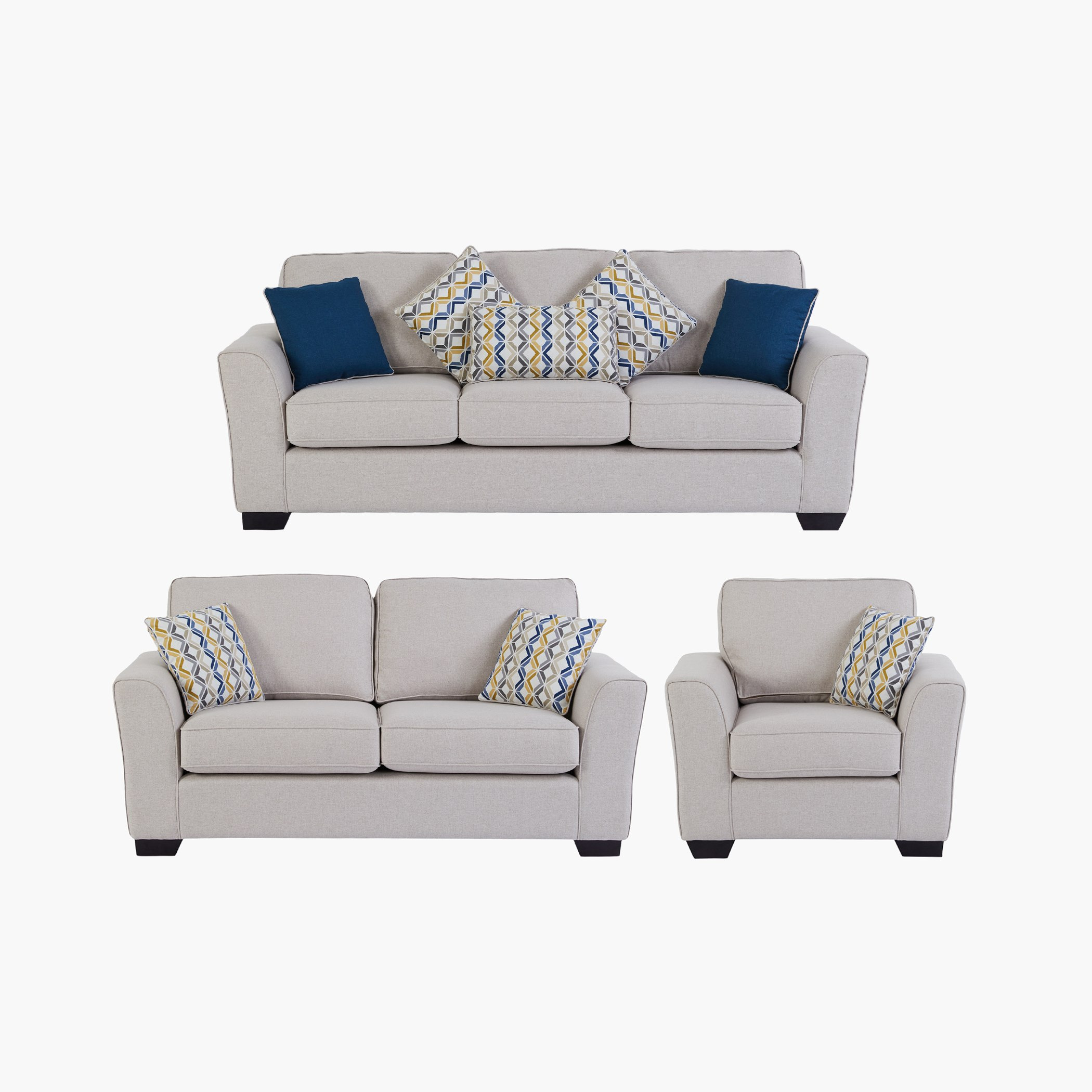 طقم كنب 6 مقاعد بوسائد متنوعة كوبلينز-hbxlivingroom-sofasandarmchairs-sofas-image-1