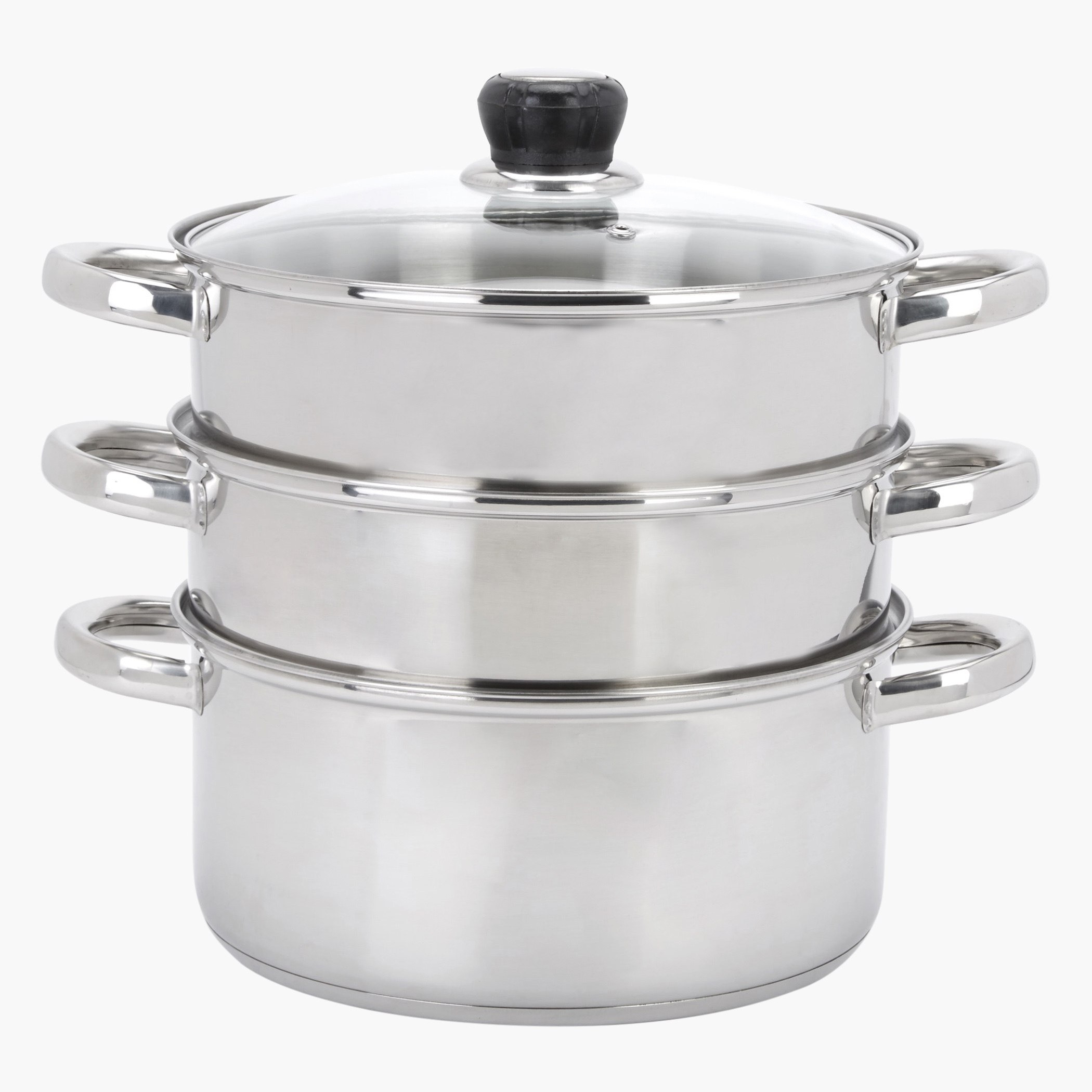 طقم أواني طهي بالبخار بغطاء 3 قطع برايم-hbxkitchen-kitchenware-foodpreparation-image-1