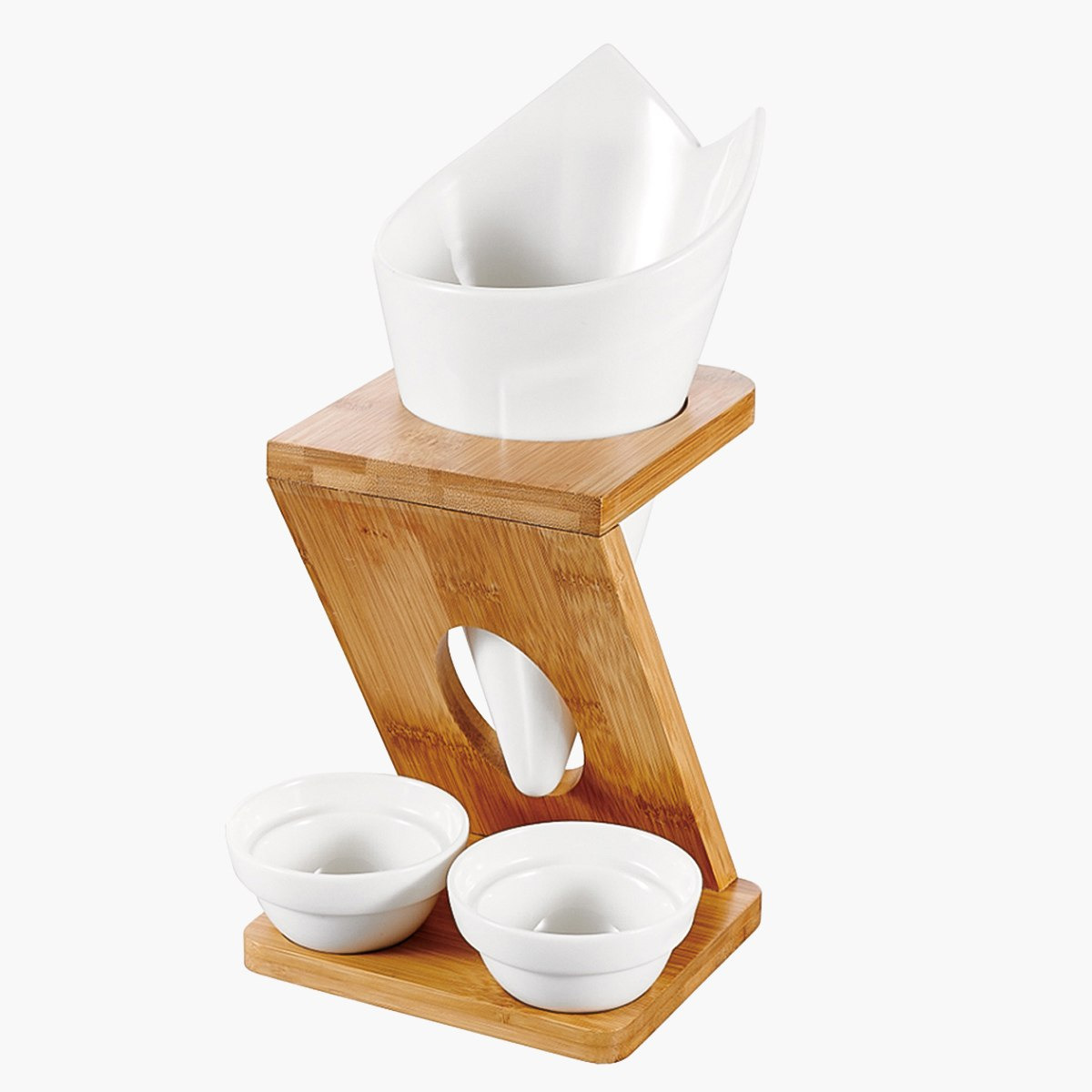 طقم 2 وعاء تغميس وحامل بطاطس مقلية مع حامل من فيست-hbxdecorandfurnishings-tabletop-serveware-image-1