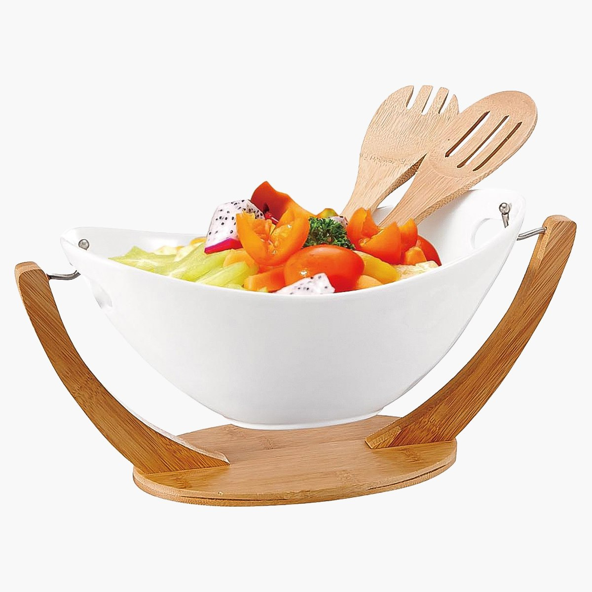 طقم وعاء سلطة وملعقة من فيست-hbxdecorandfurnishings-tabletop-serveware-image-2